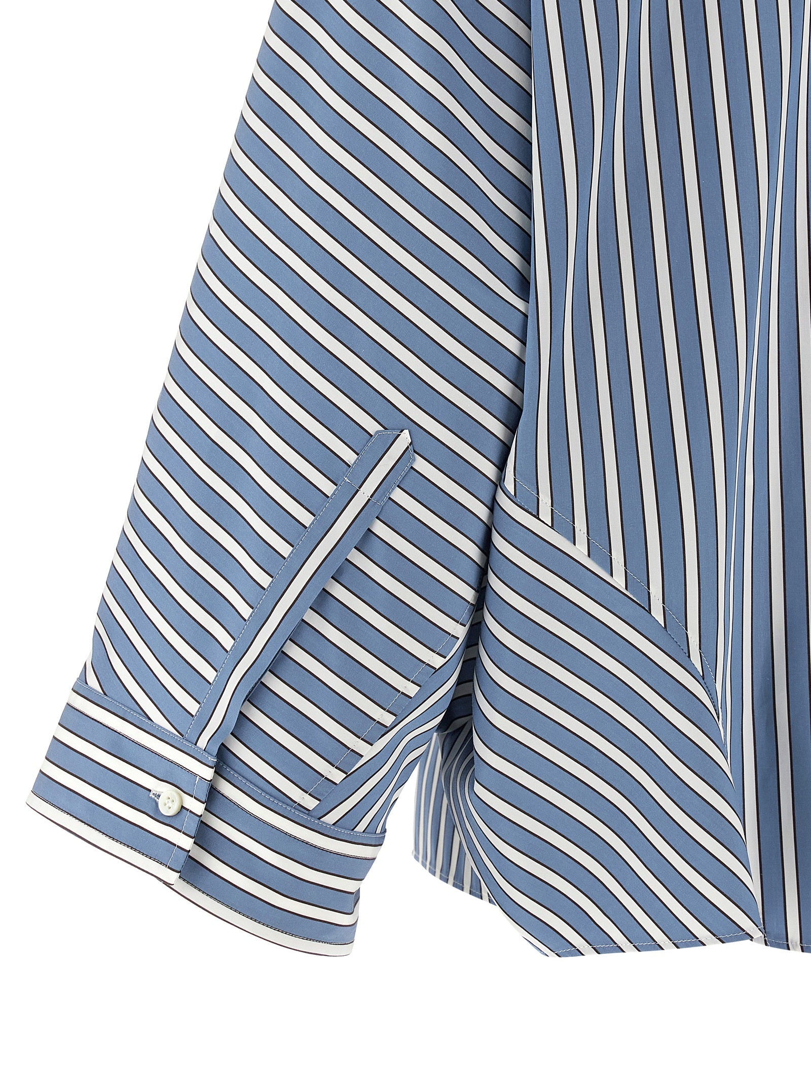 Brunello Cucinelli Monile Striped Shirt