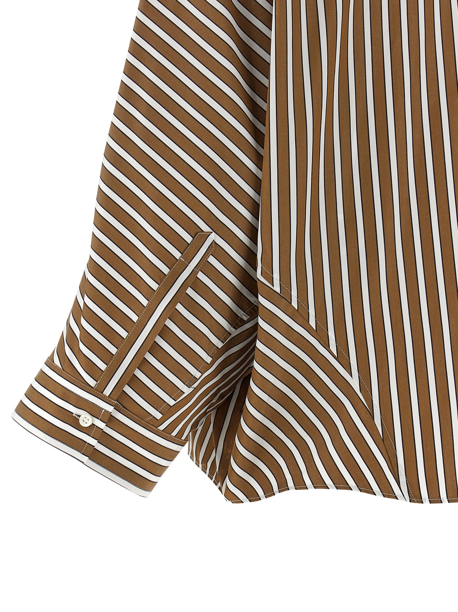 Brunello Cucinelli Monile Striped Shirt