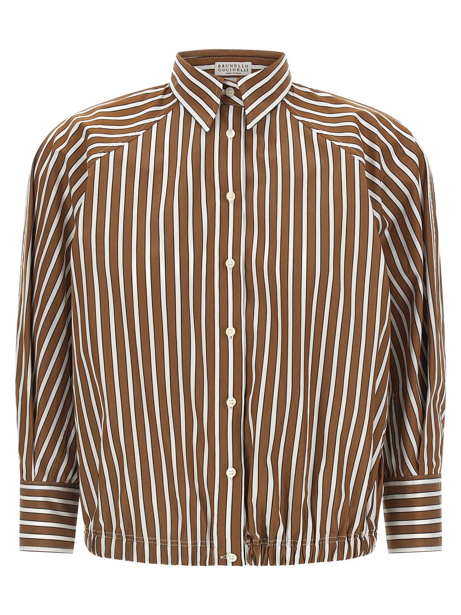 Brunello Cucinelli 'Shadow' Striped Shirt