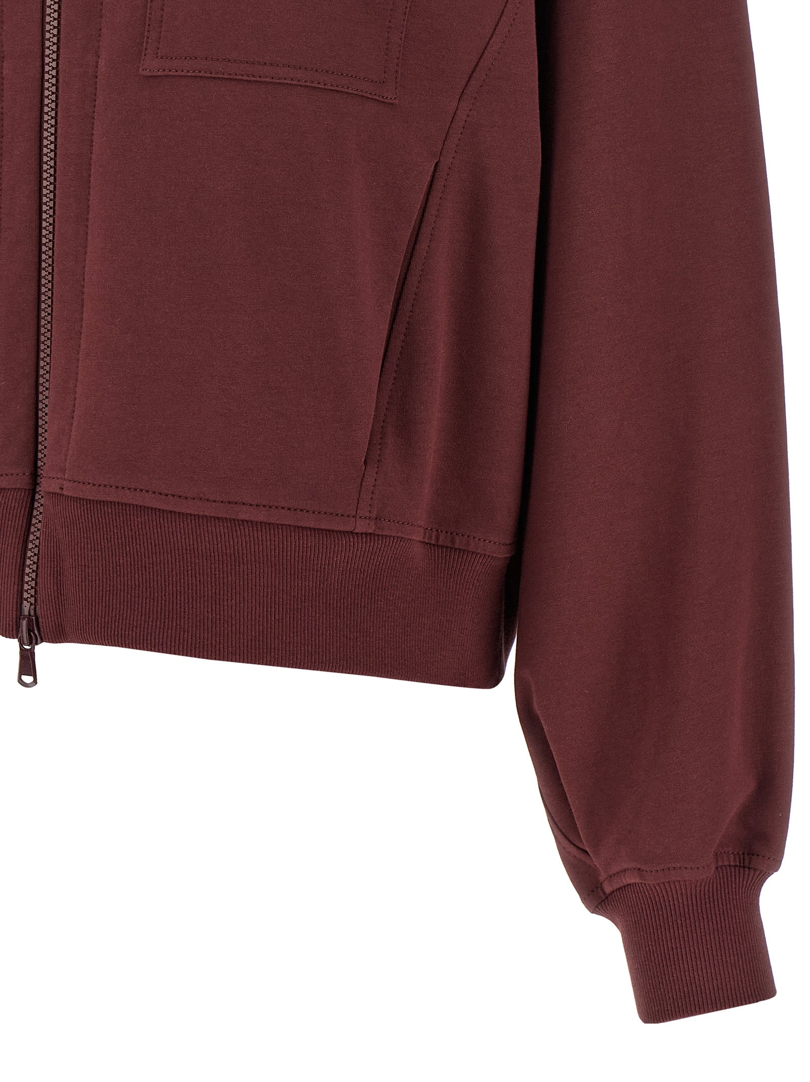 Brunello Cucinelli 'Shiny Flap Detail' Sweatshirt