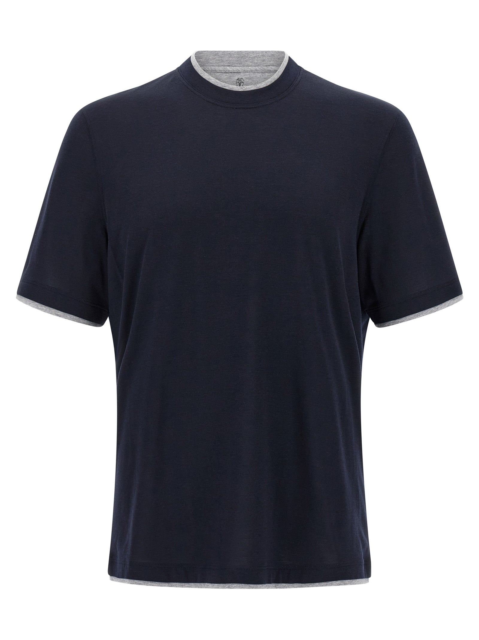 Brunello Cucinelli Double Layer T-Shirt