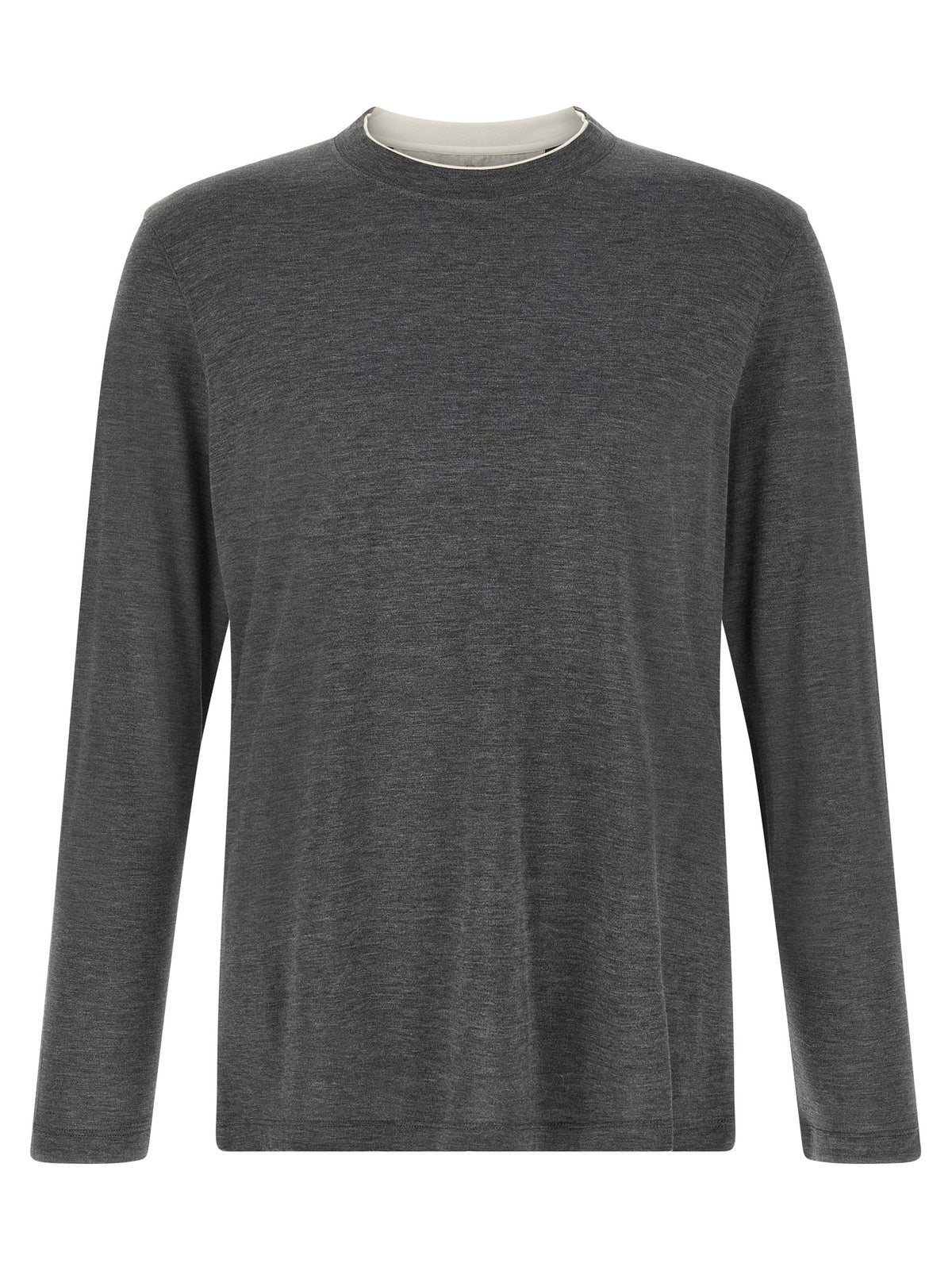 Brunello Cucinelli Silk And Cotton T-Shirt