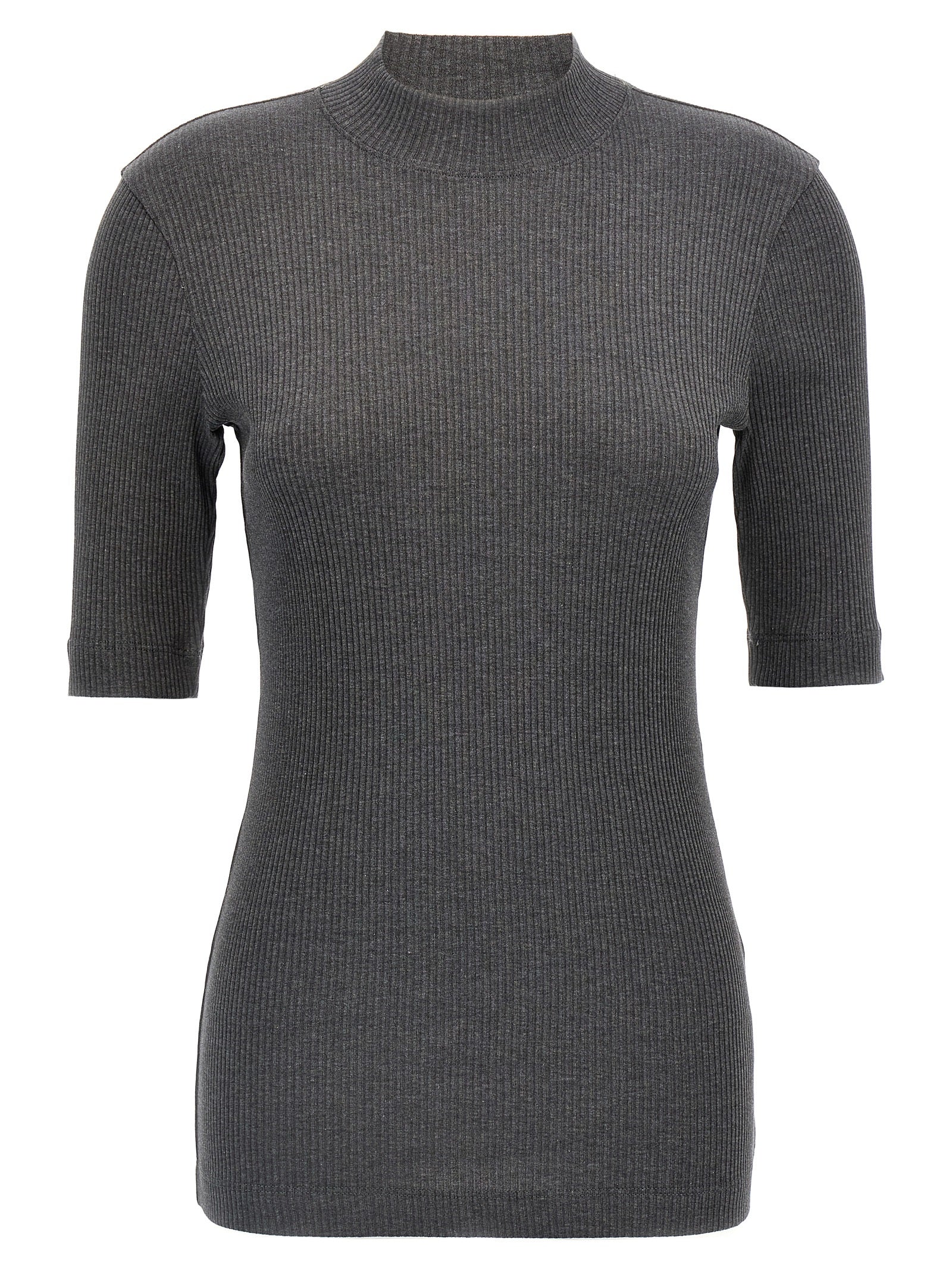 Brunello Cucinelli Ribbed T-Shirt