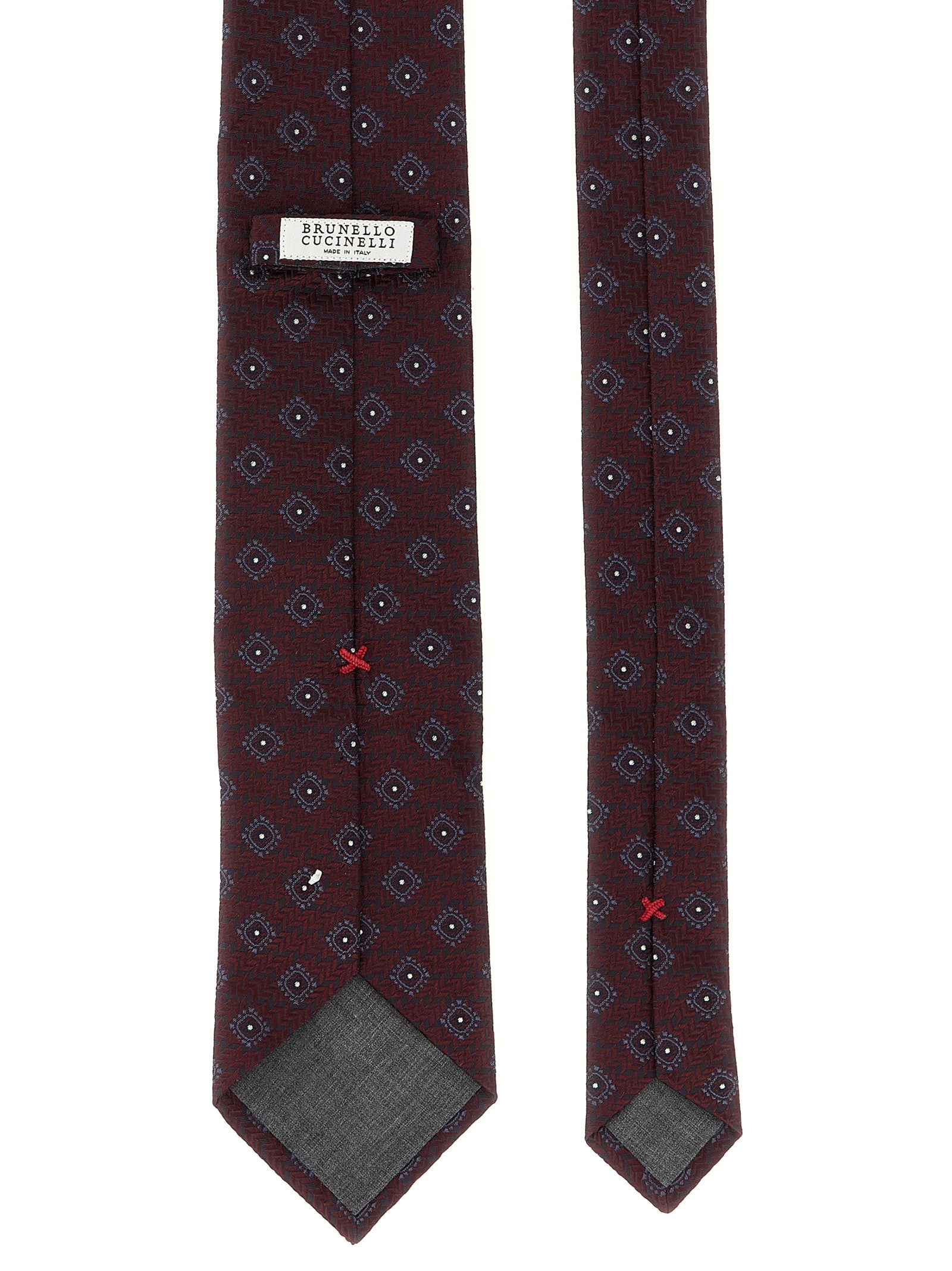 Brunello Cucinelli Chevron Tie