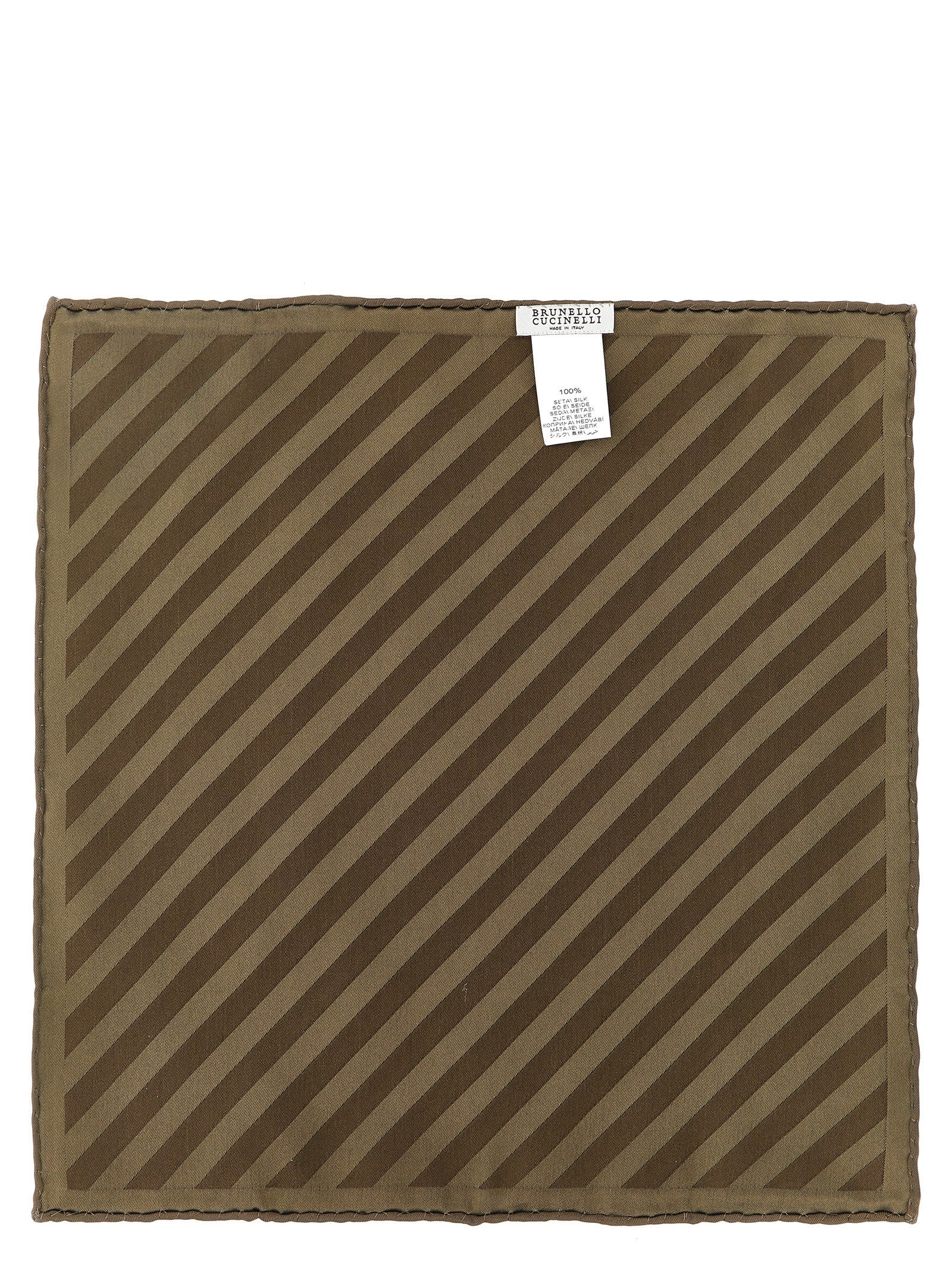 Brunello Cucinelli Regimental Pocket Clutch