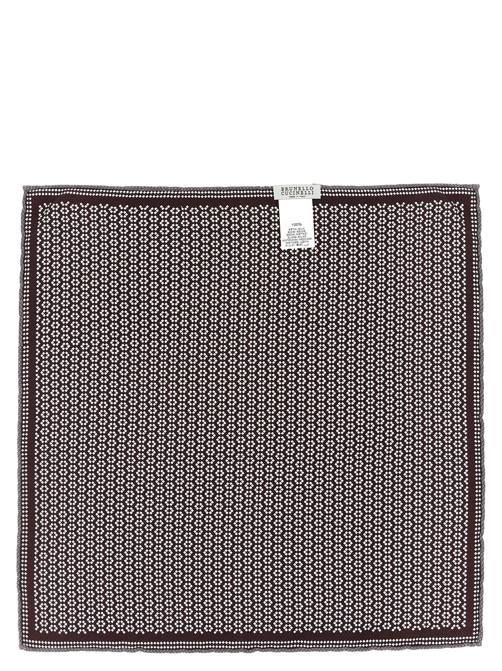 Brunello Cucinelli Double-Face Pocket Clutch