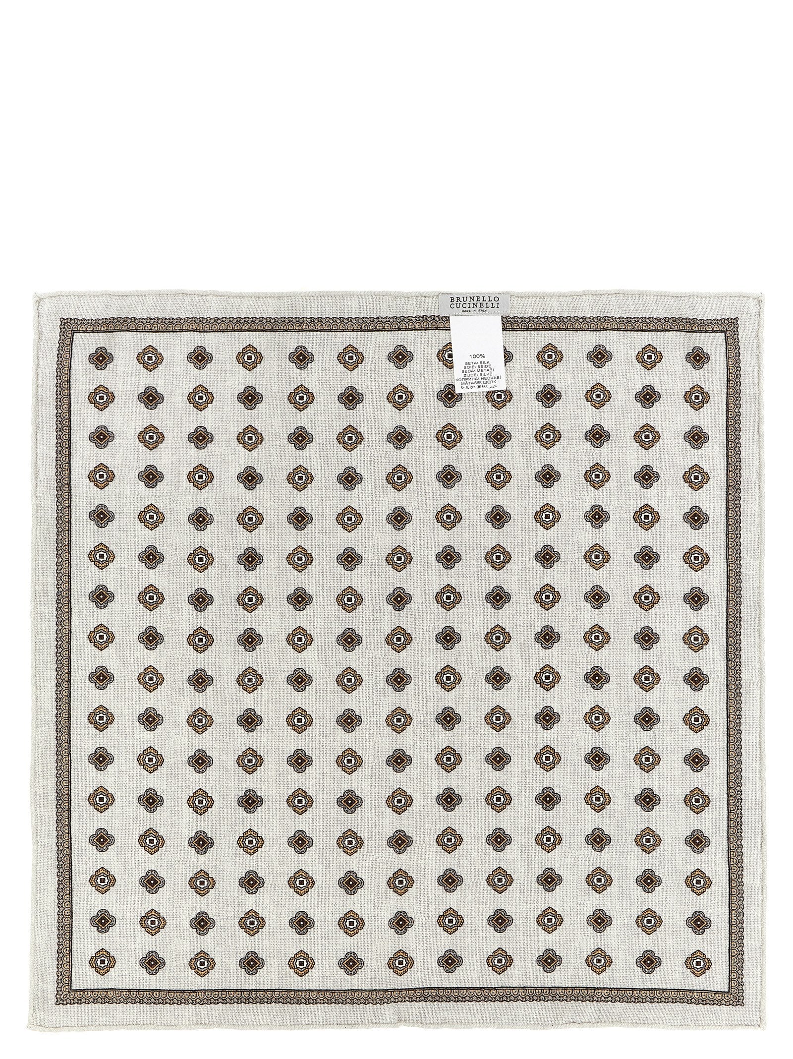 Brunello Cucinelli Double-Face Pocket Clutch