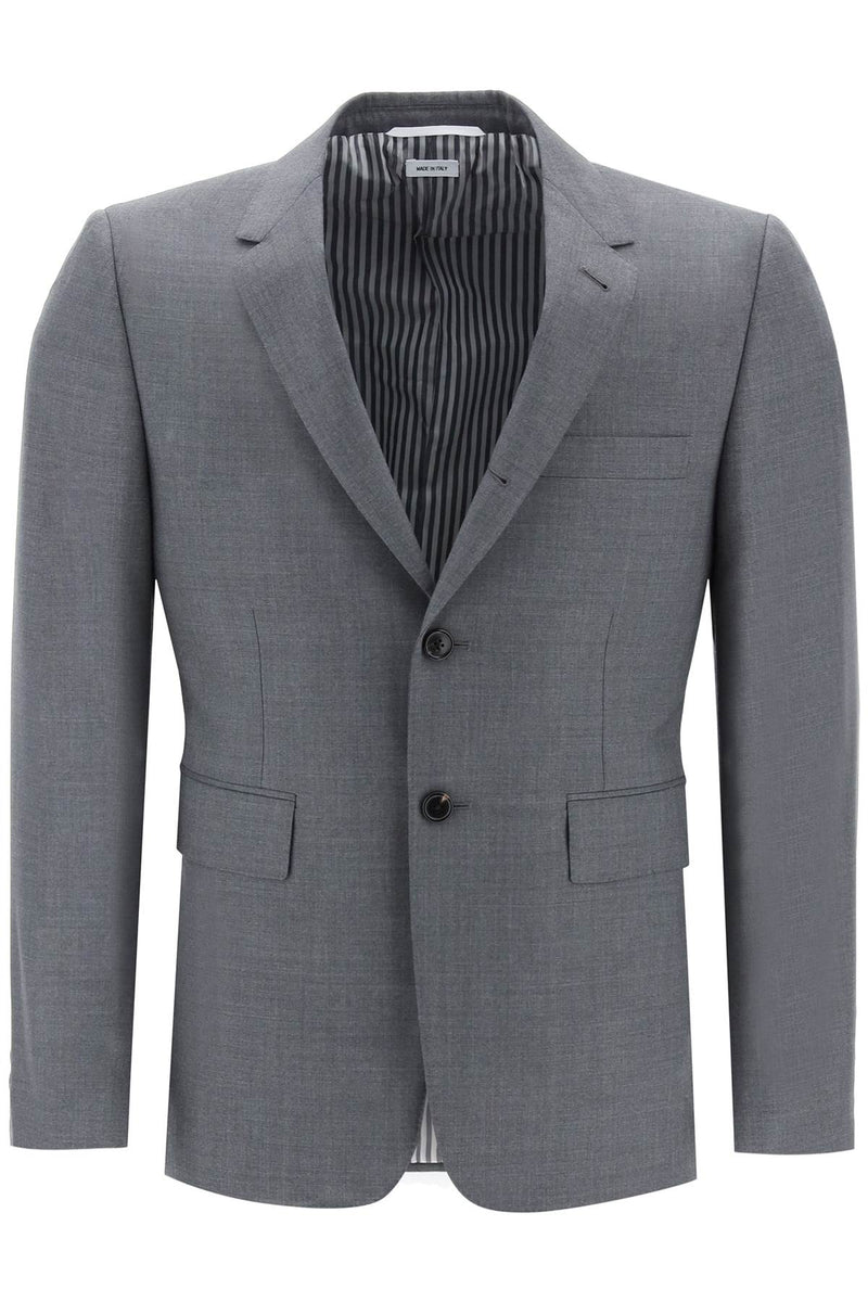 Thom Browne Classic Sport Coat Jacket Grey