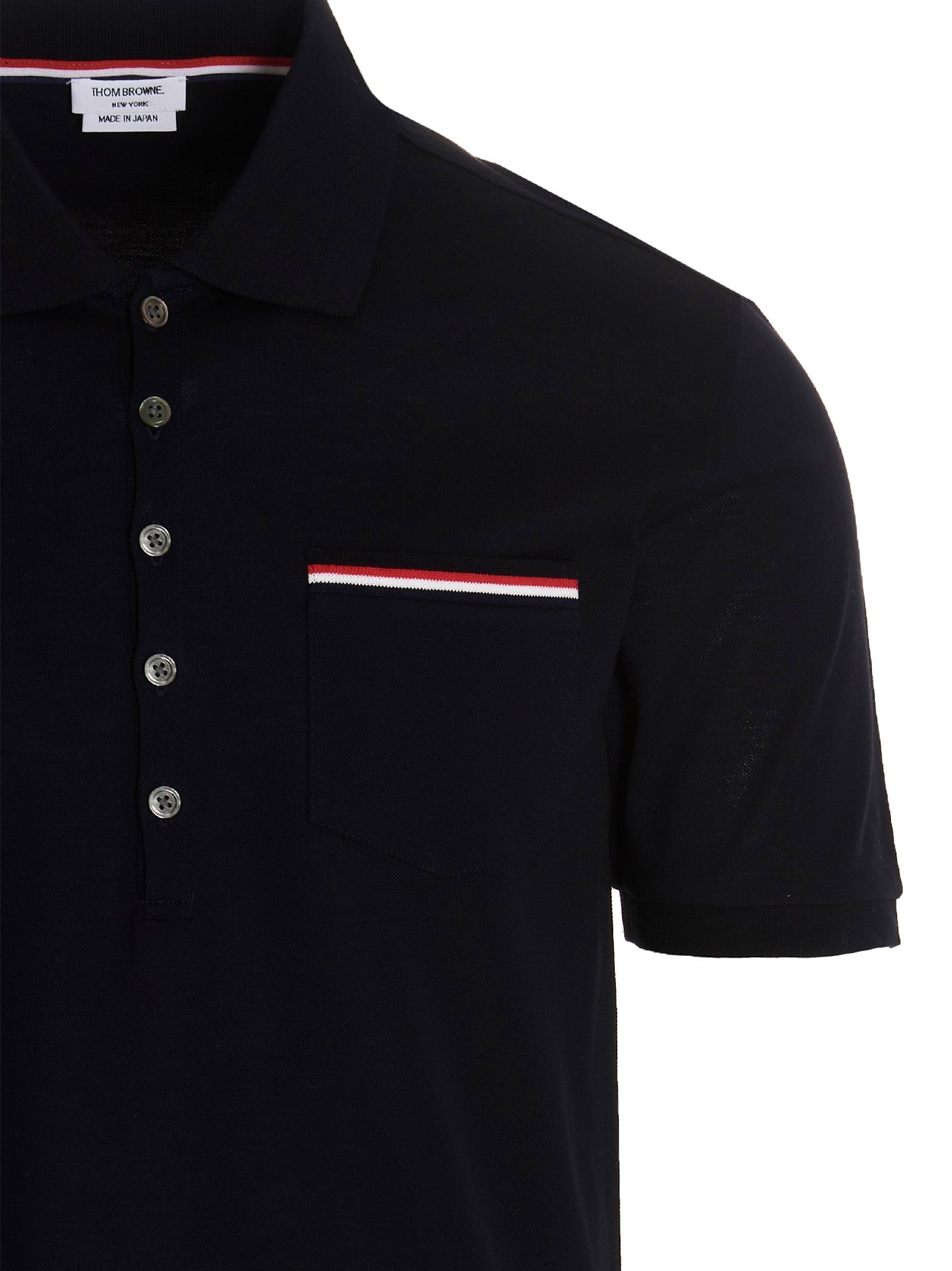 Thom Browne Rwb Polo Shirt