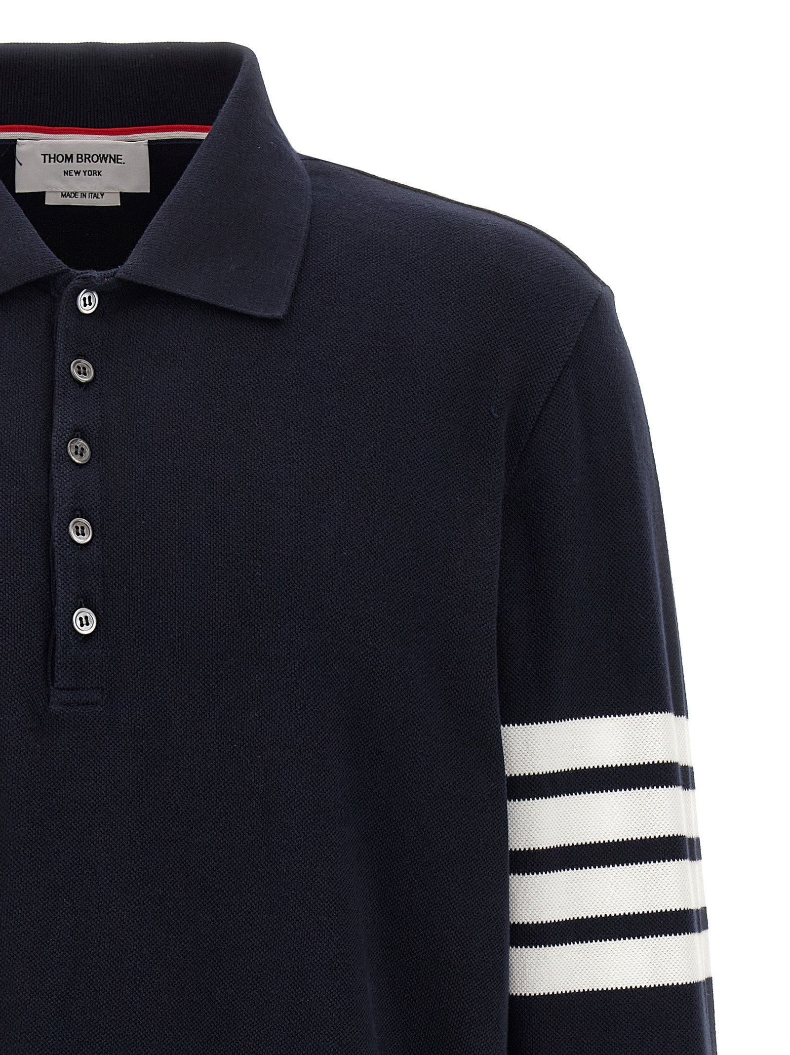 Thom Browne '4Bar' Polo Shirt