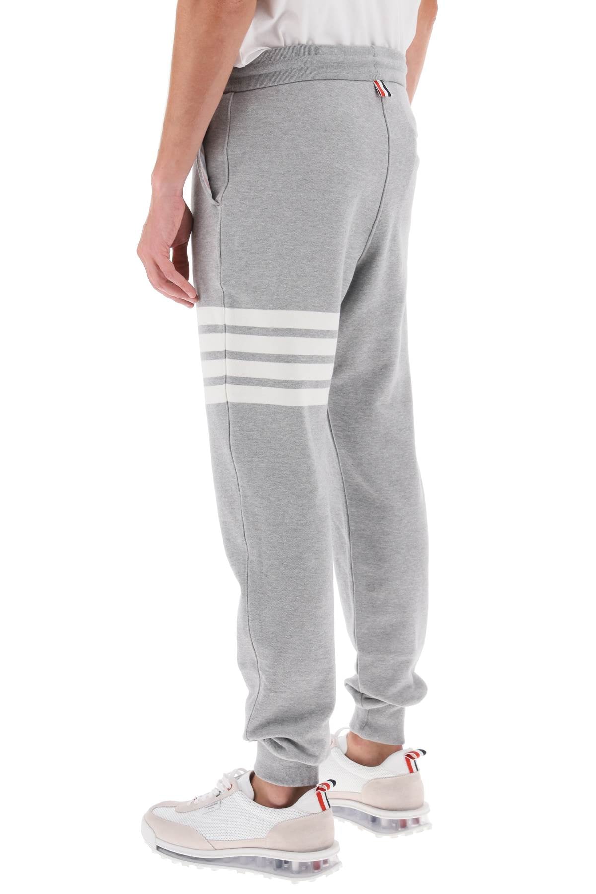 Thom Browne 4-Bar Joggers