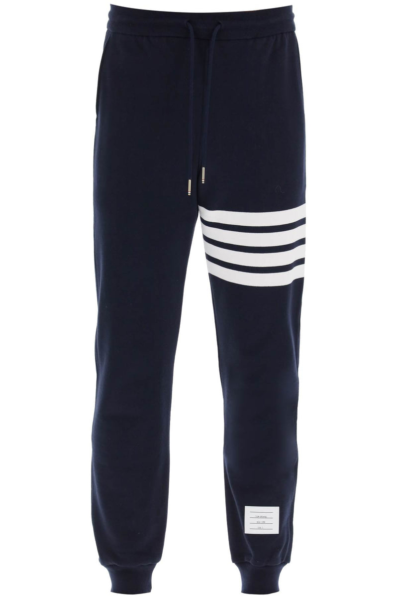 Thom Browne 4-Bar Sweatpants Blue