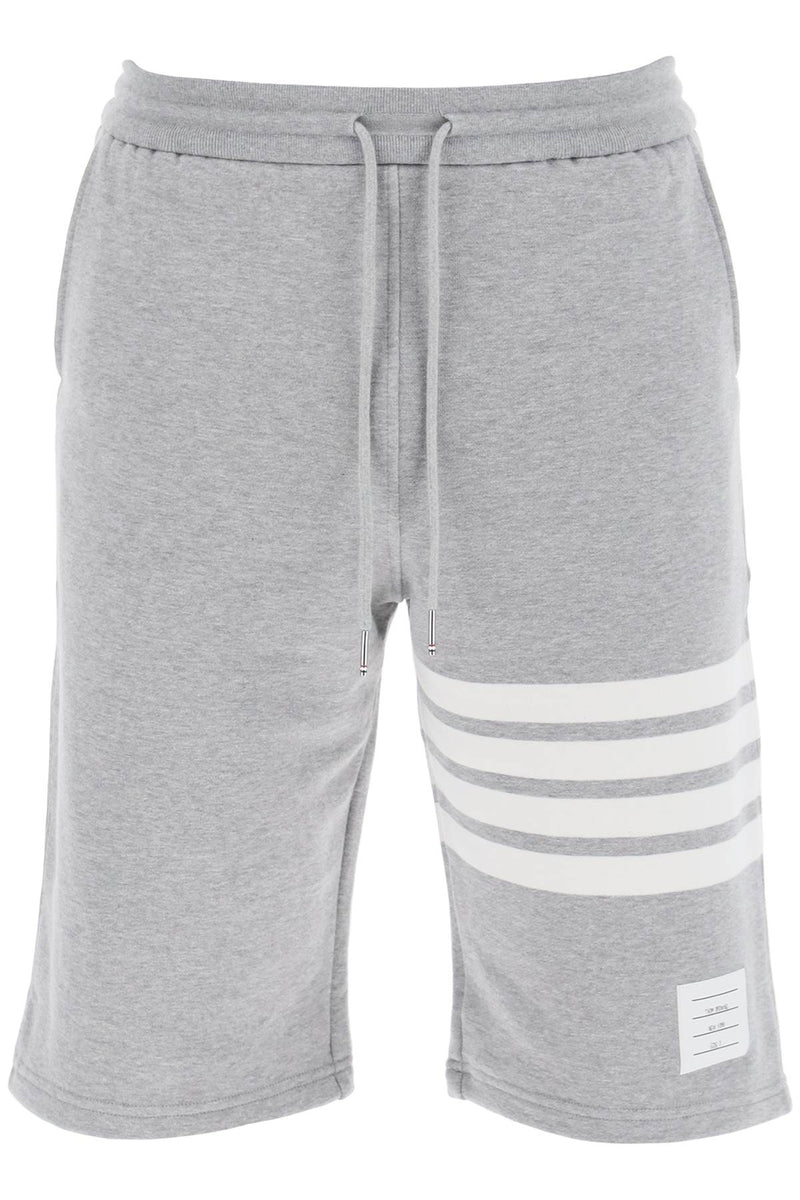 Thom Browne 4-Bar Sweat Shorts Grey