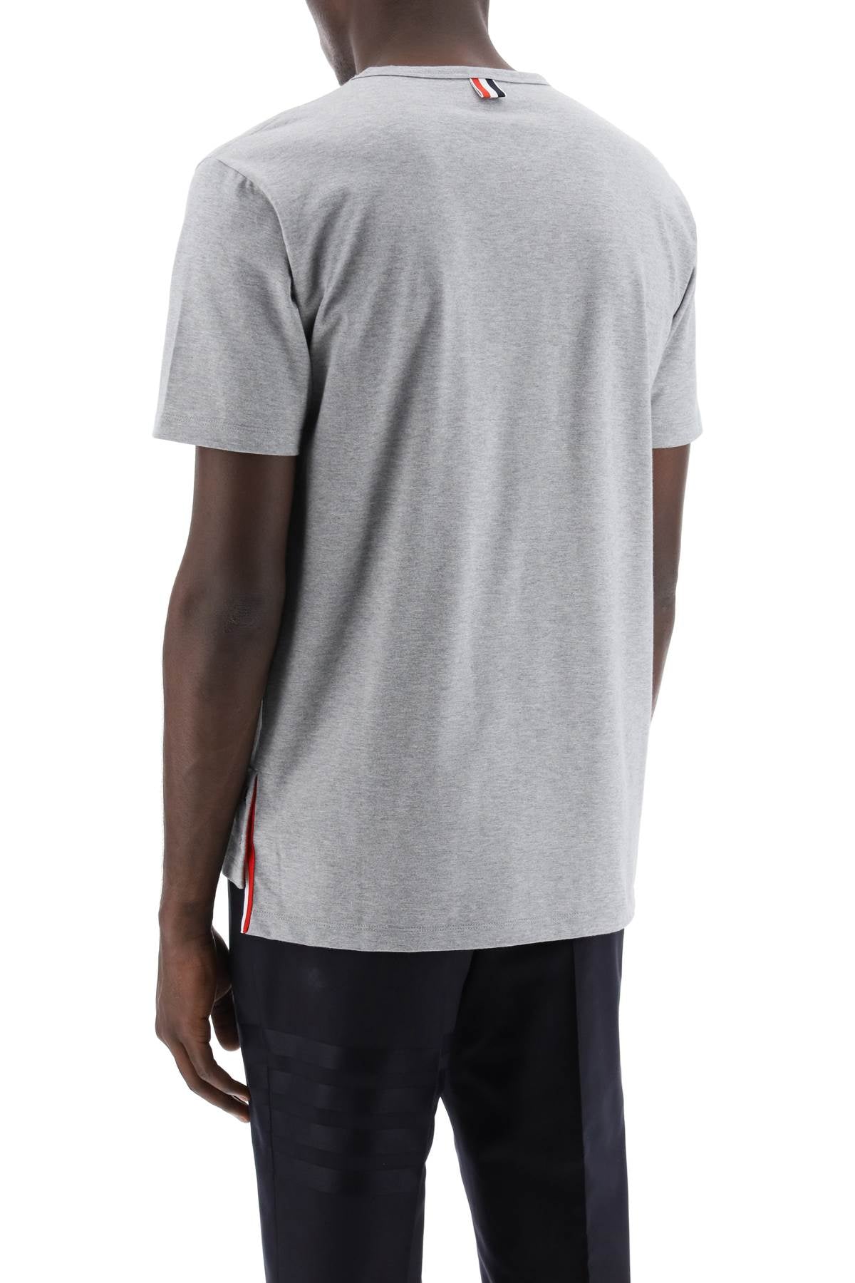 Thom Browne Rwb Pocket T-Shirt Blue