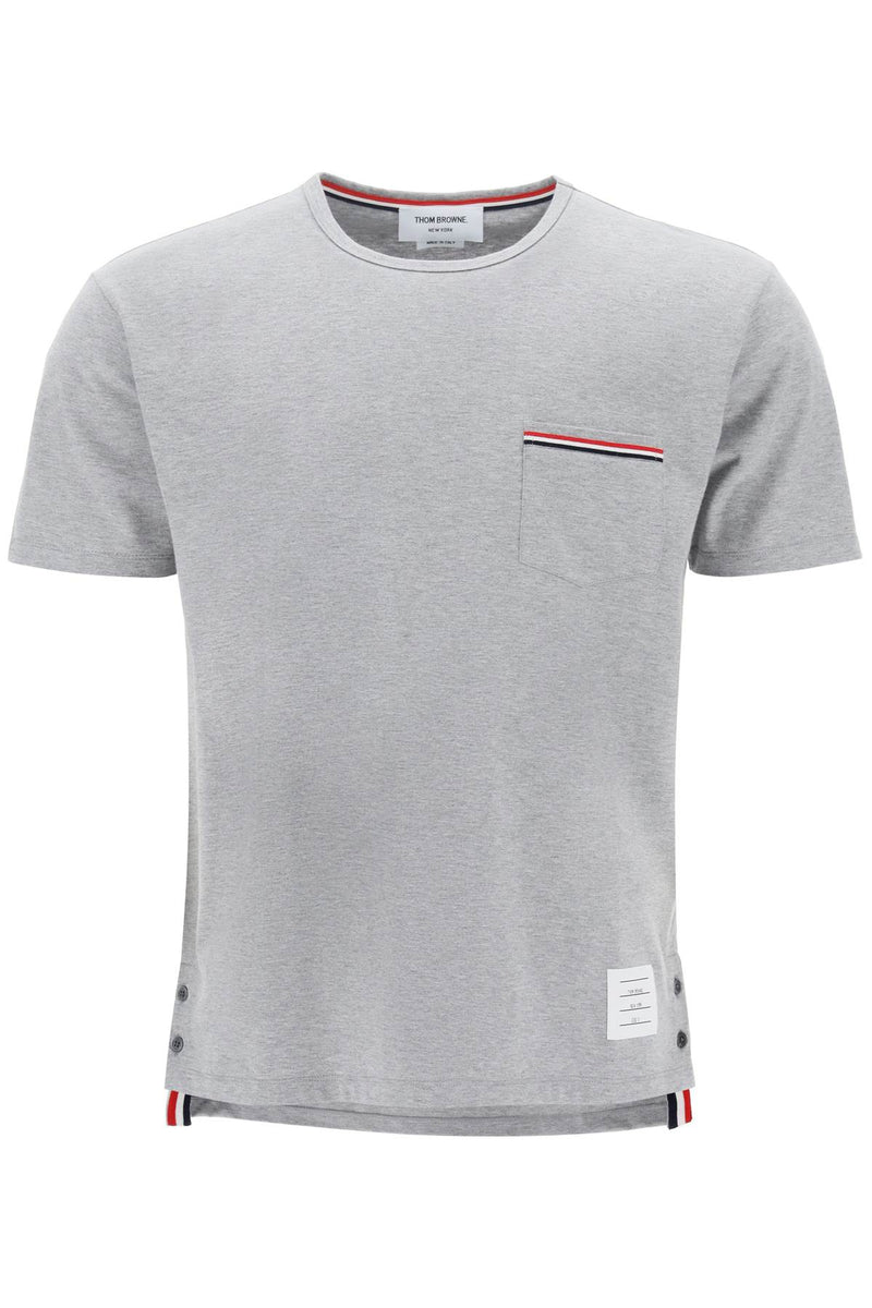 Thom Browne Rwb Pocket T-Shirt Blue