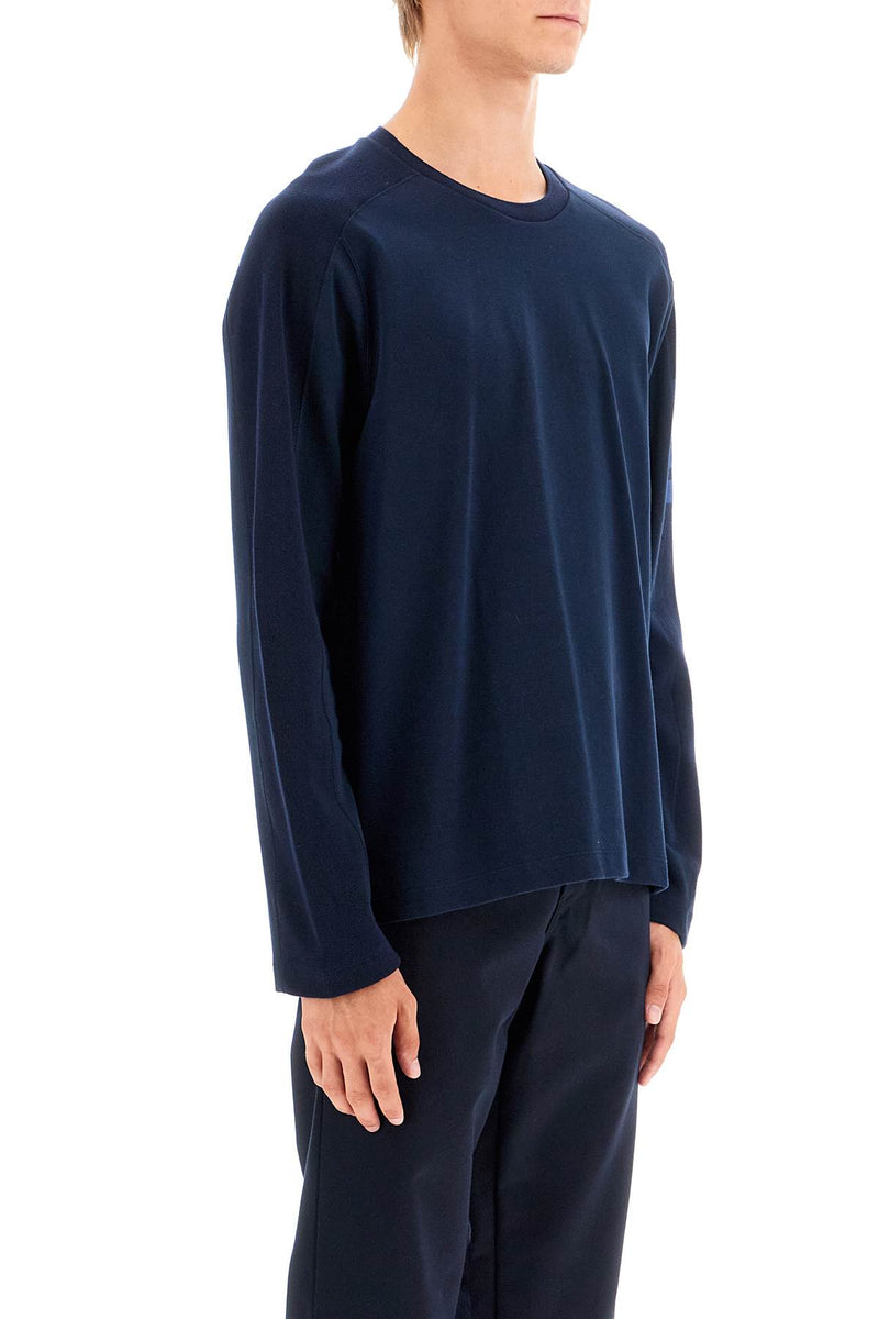 Thom Browne Long-Sleeved 4-Bar Blue