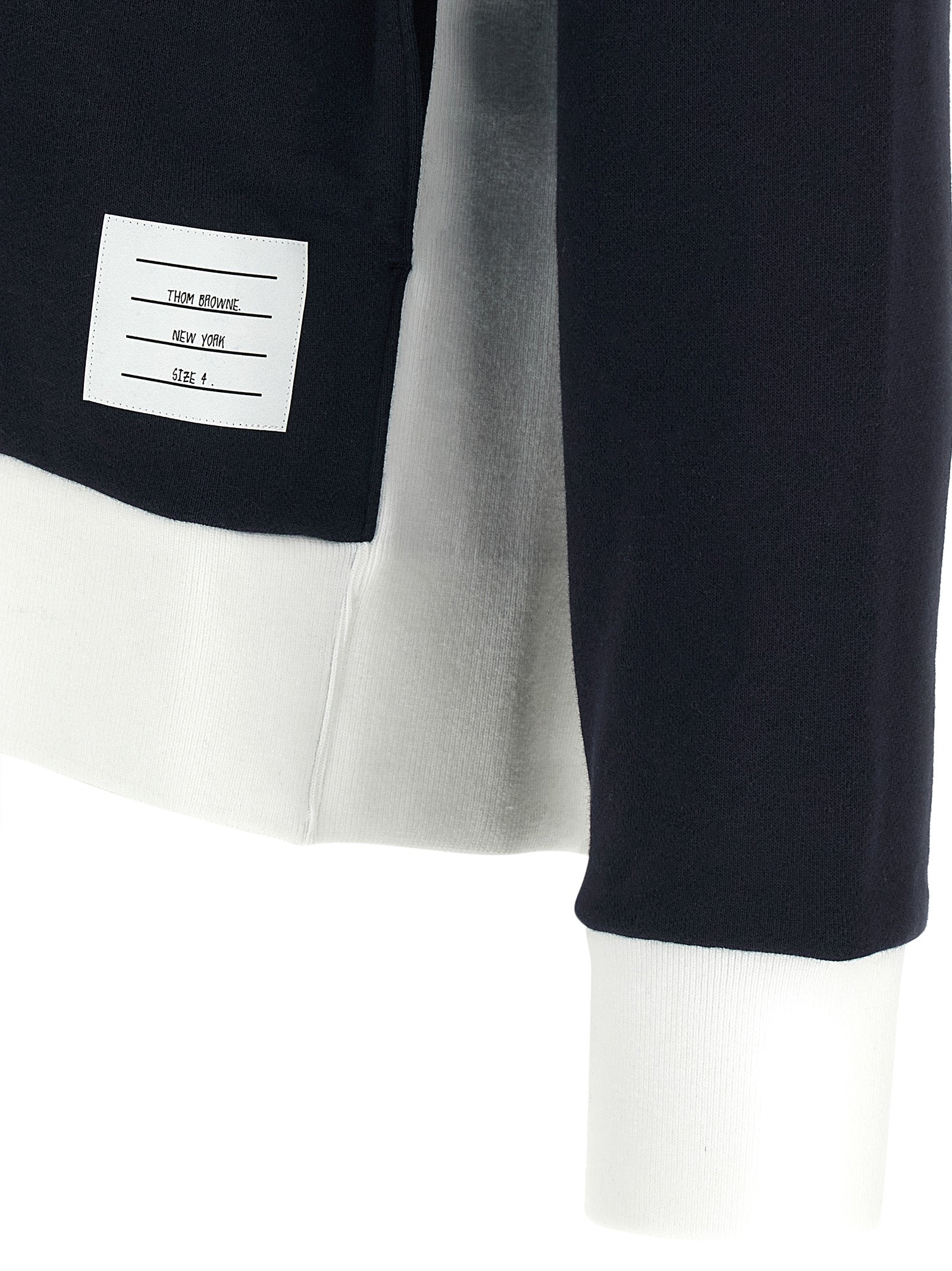 Thom Browne '4 Bar' Insert Hoodie