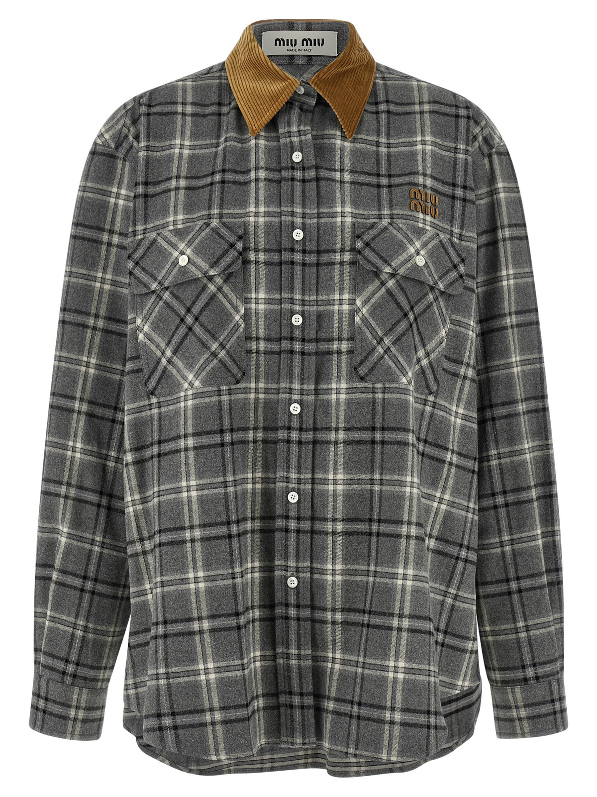 Miu Miu Check Shirt