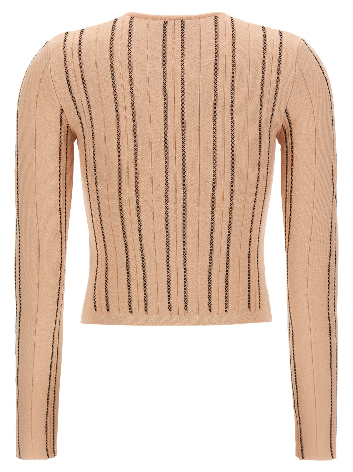 Elisabetta Franchi Cropped Knit Cardigan