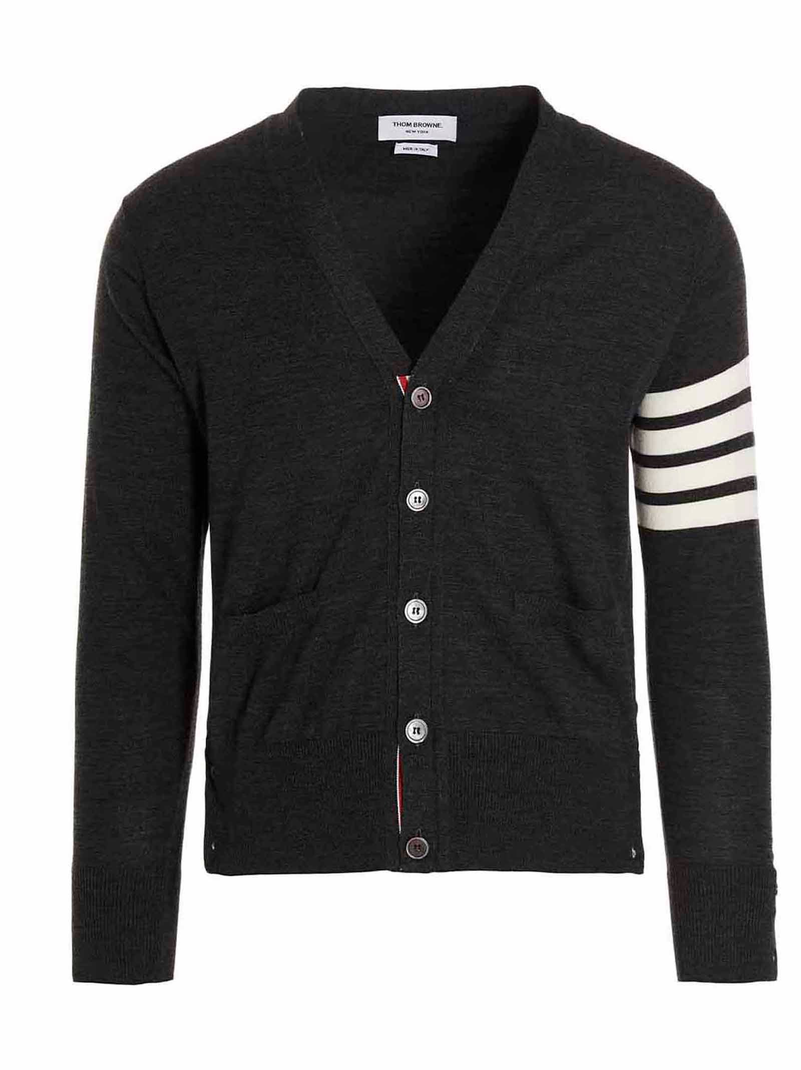 Thom Browne Merino Wool Cardigan