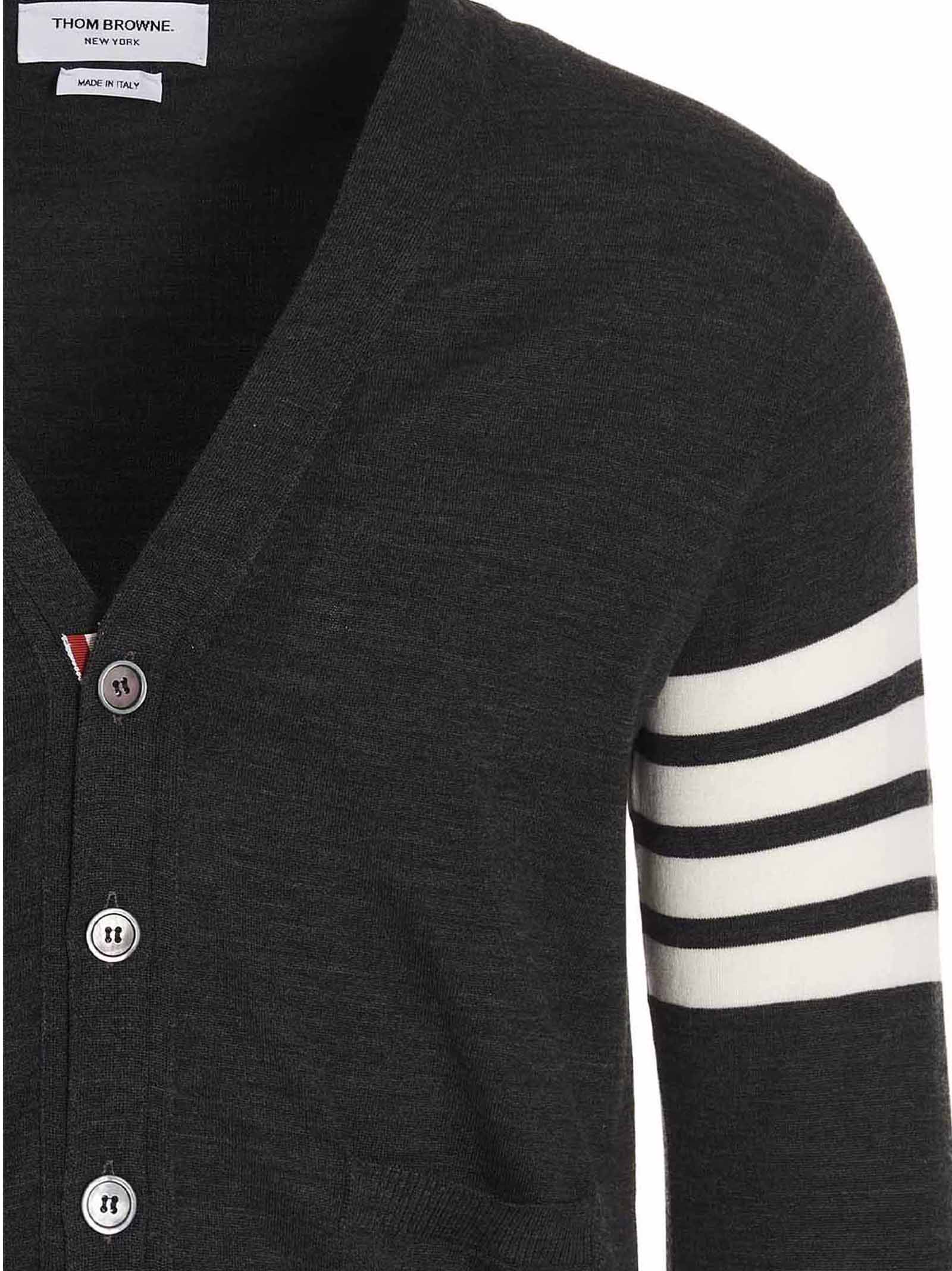 Thom Browne Merino Wool Cardigan