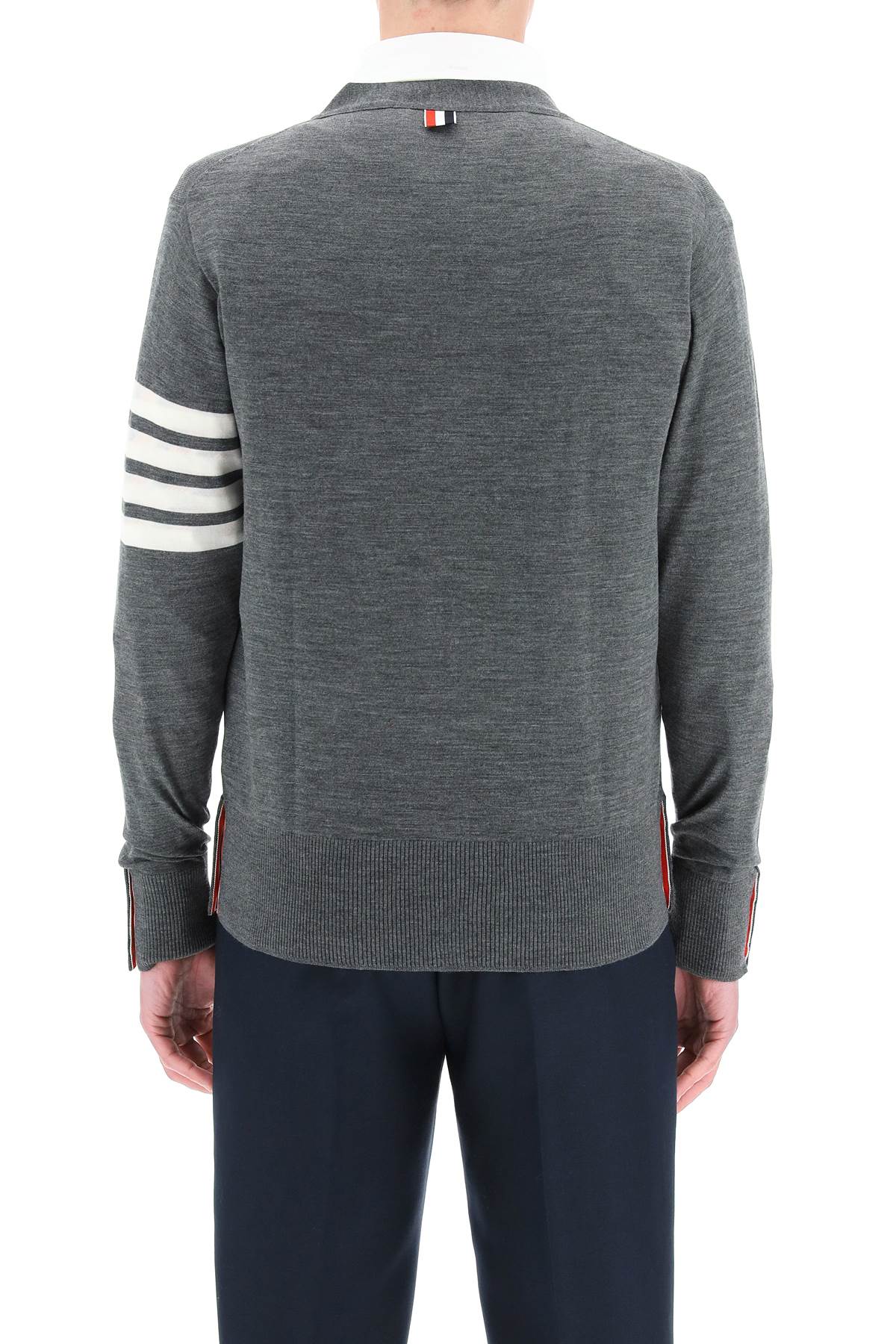 Thom Browne 4-Bar Cardigan