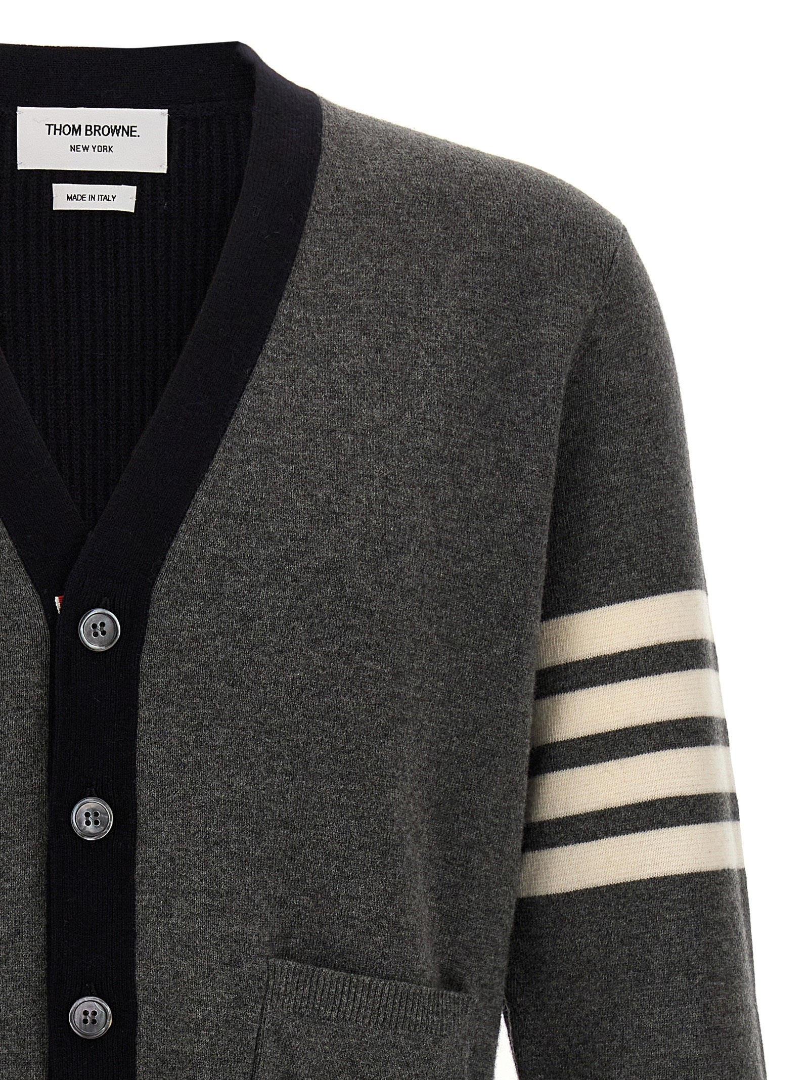 Thom Browne '4 Bar' Cardigan