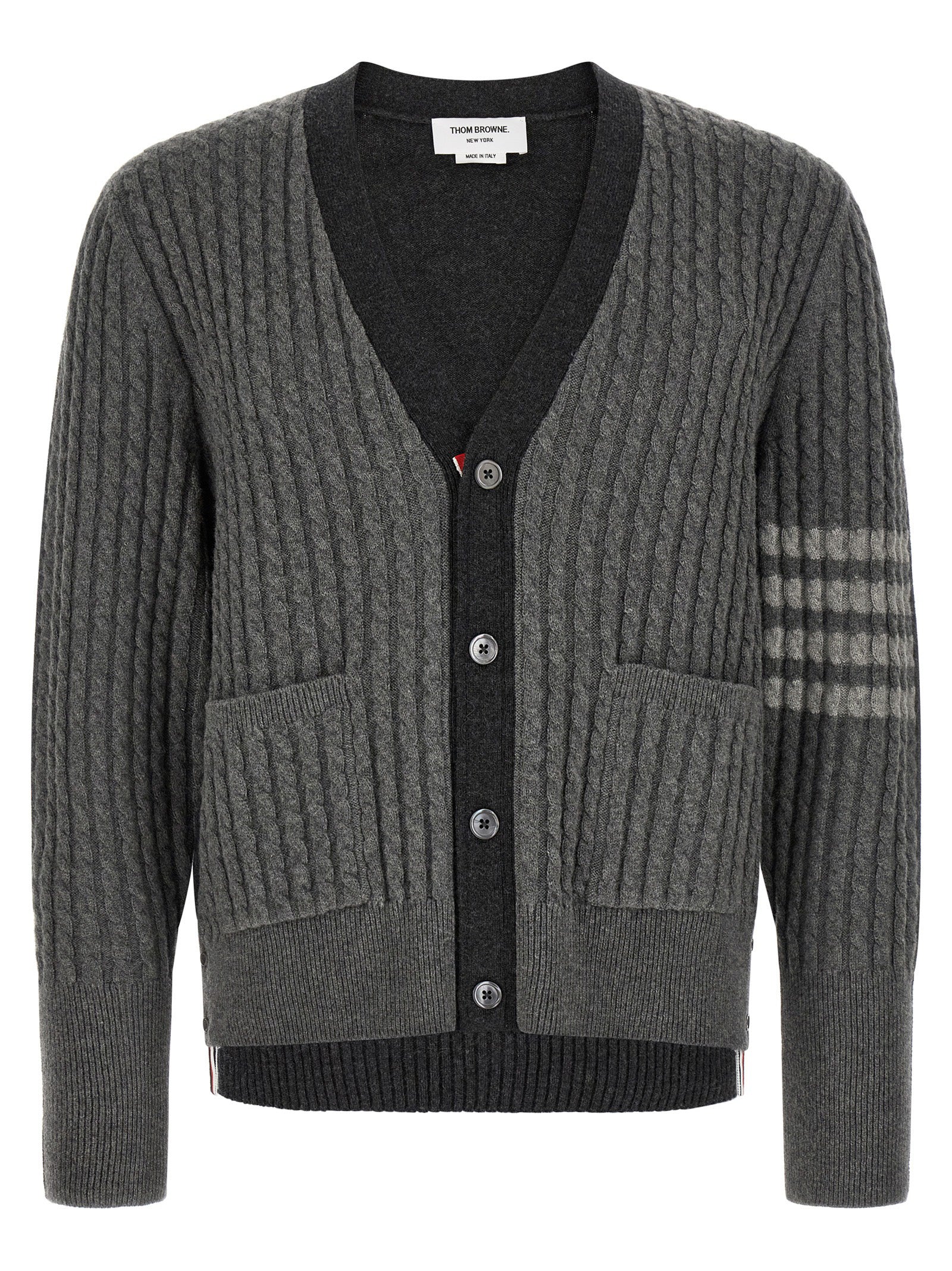 Thom Browne 2-In-1 Trompe L'Œil Cardigan
