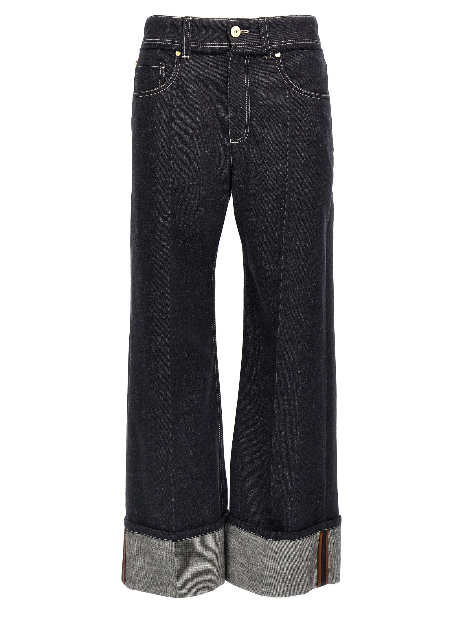 Brunello Cucinelli Turn Up Jeans