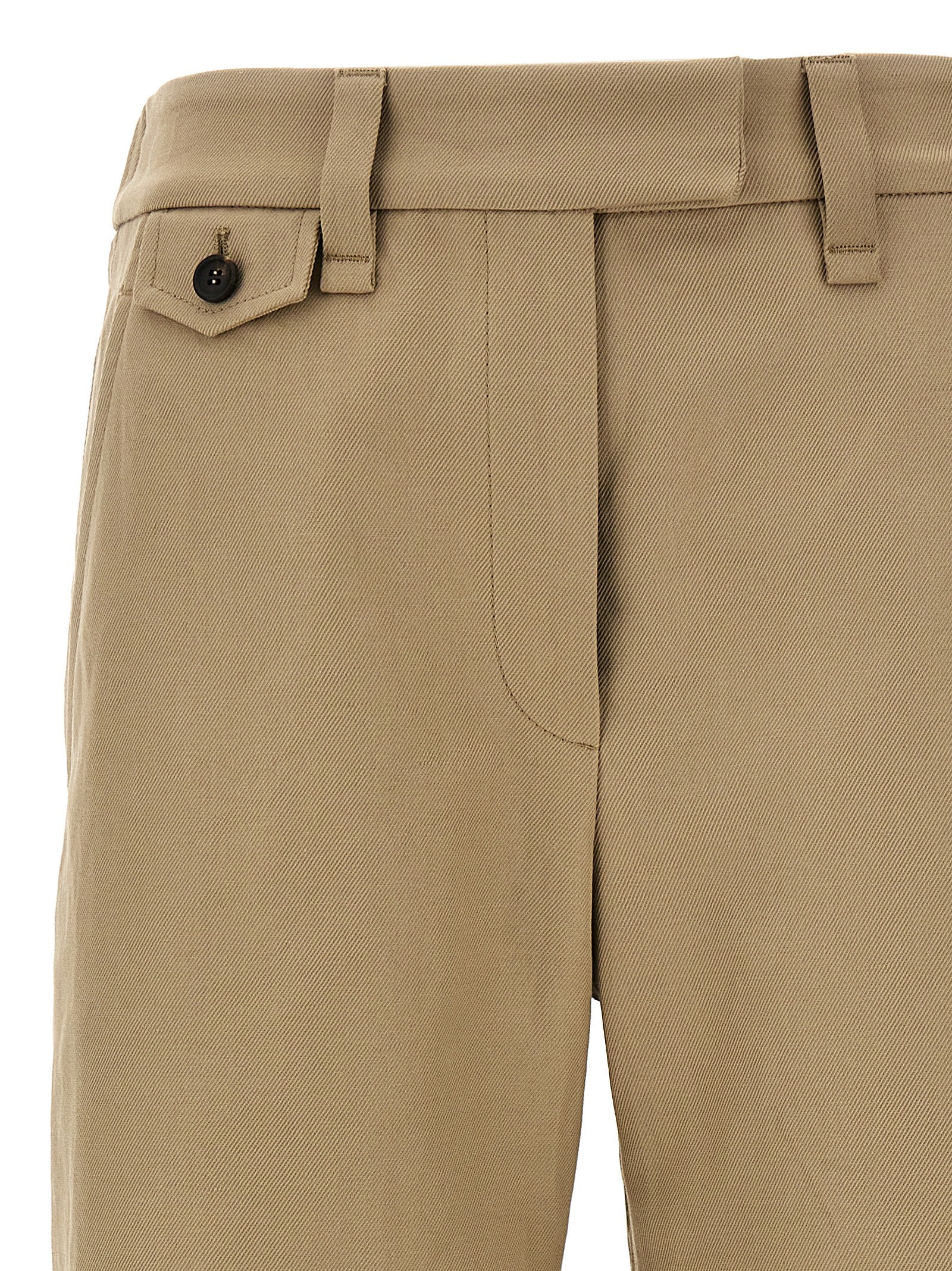 Brunello Cucinelli Linen Cotton Trousers