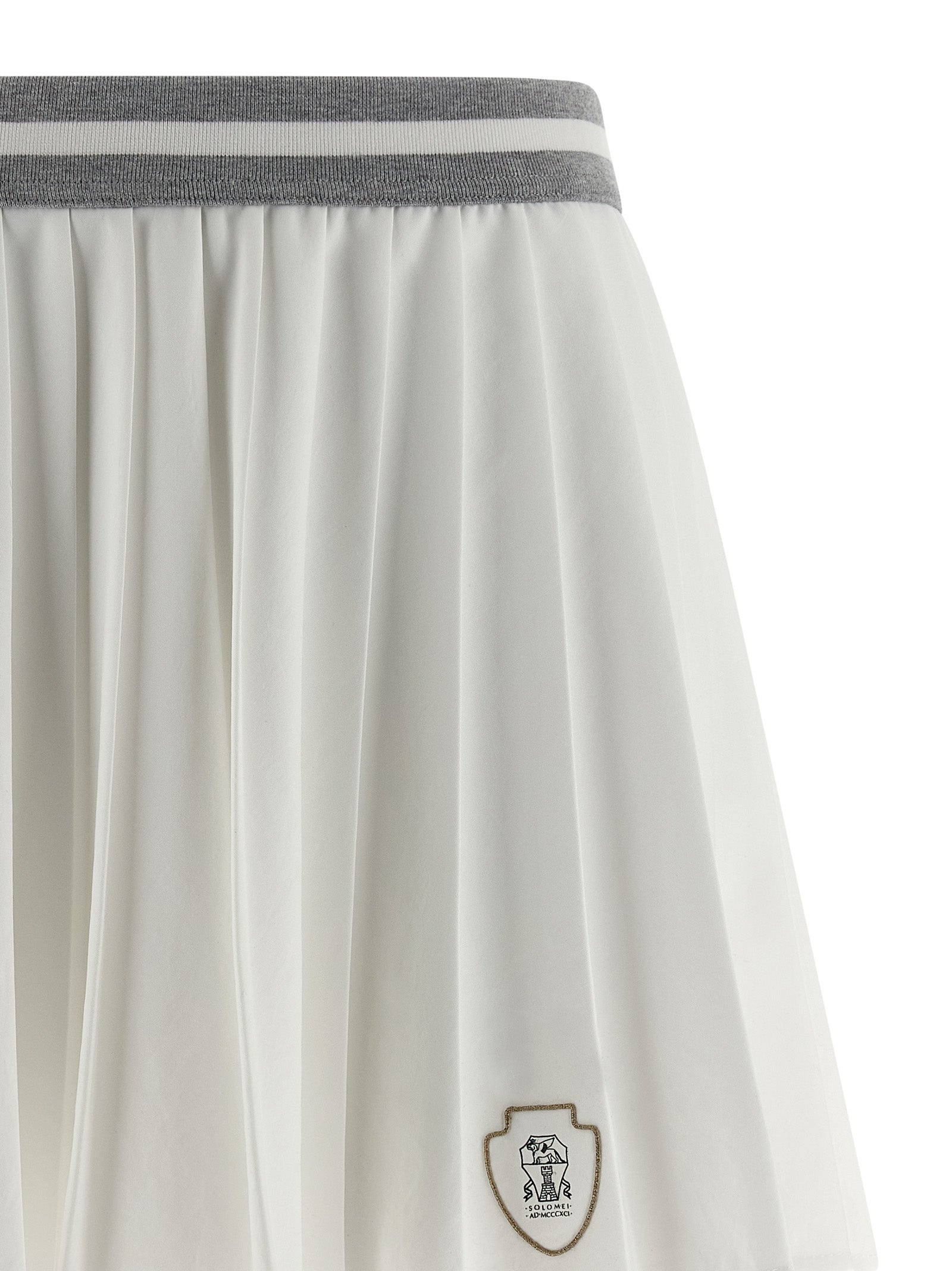 Brunello Cucinelli 'Pleated' Skirt