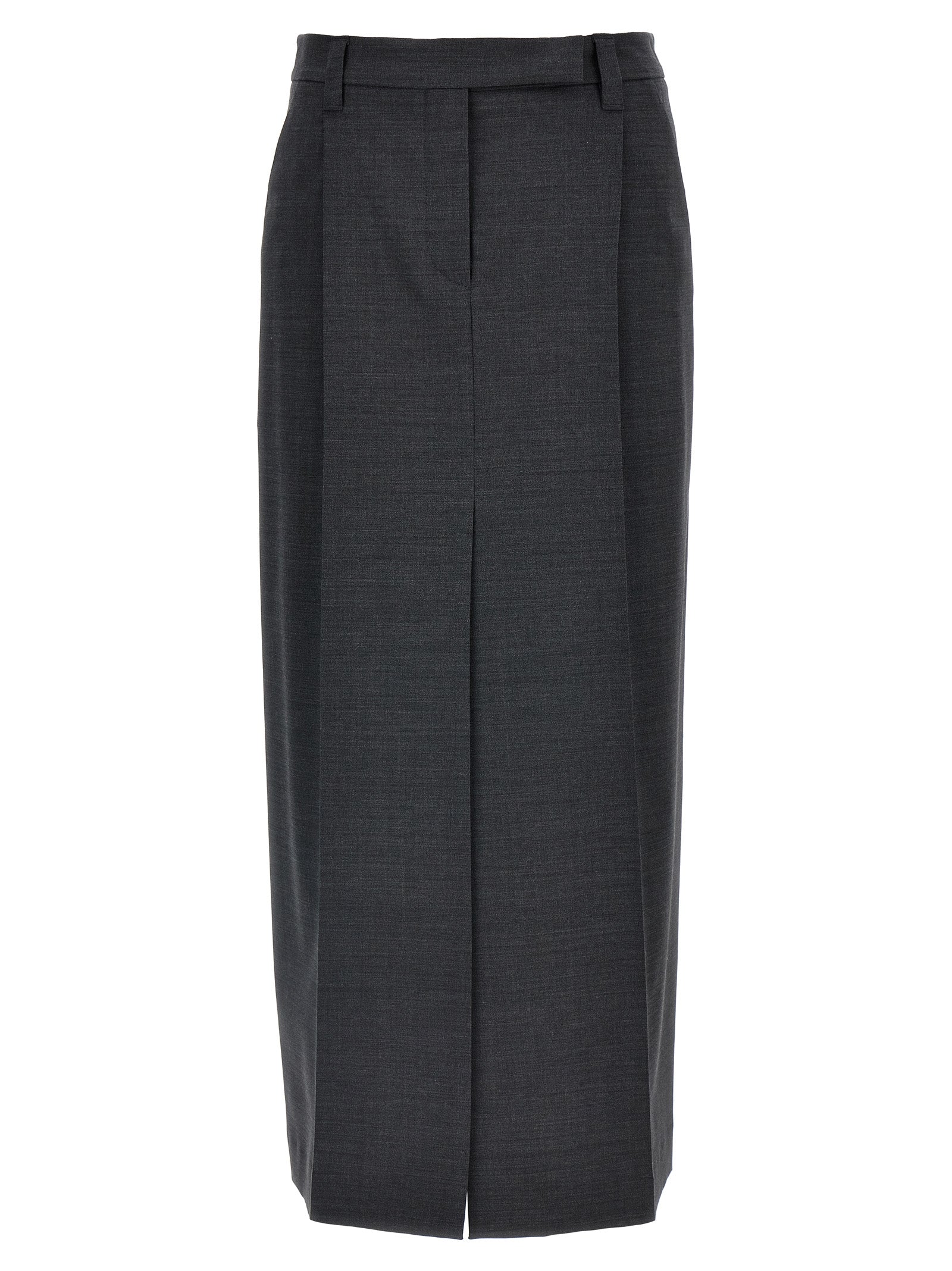 Brunello Cucinelli Skirt With Front Pleats