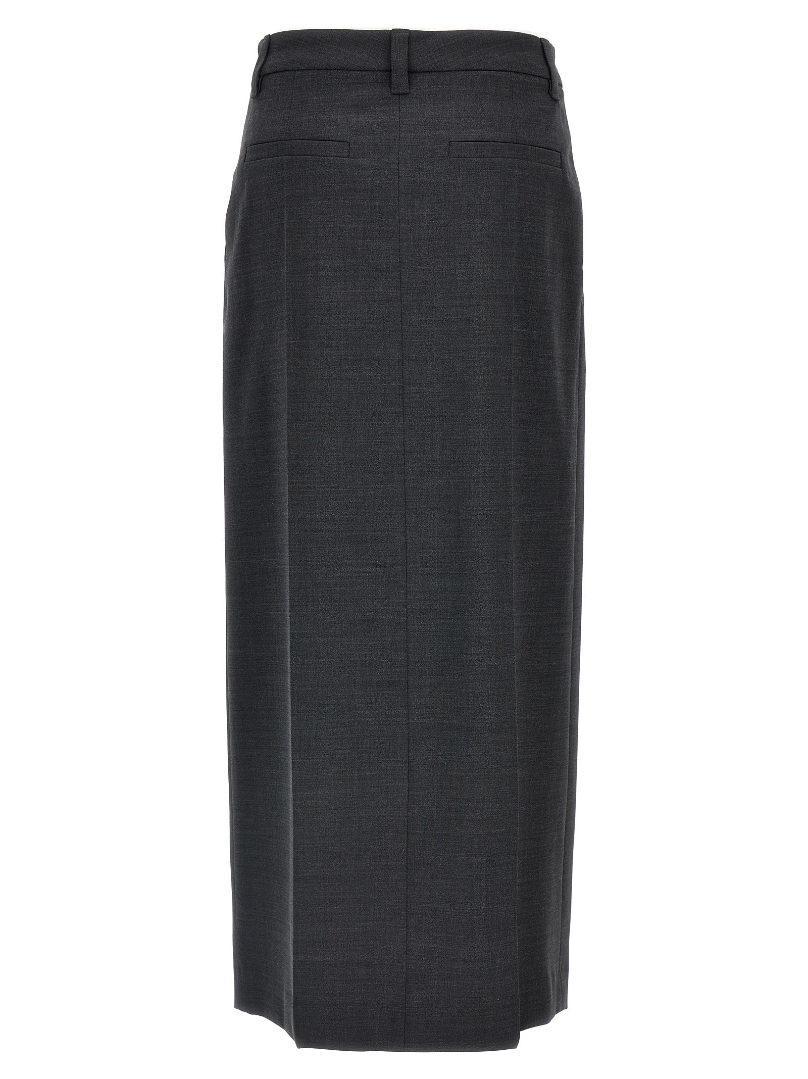 Brunello Cucinelli Skirt With Front Pleats