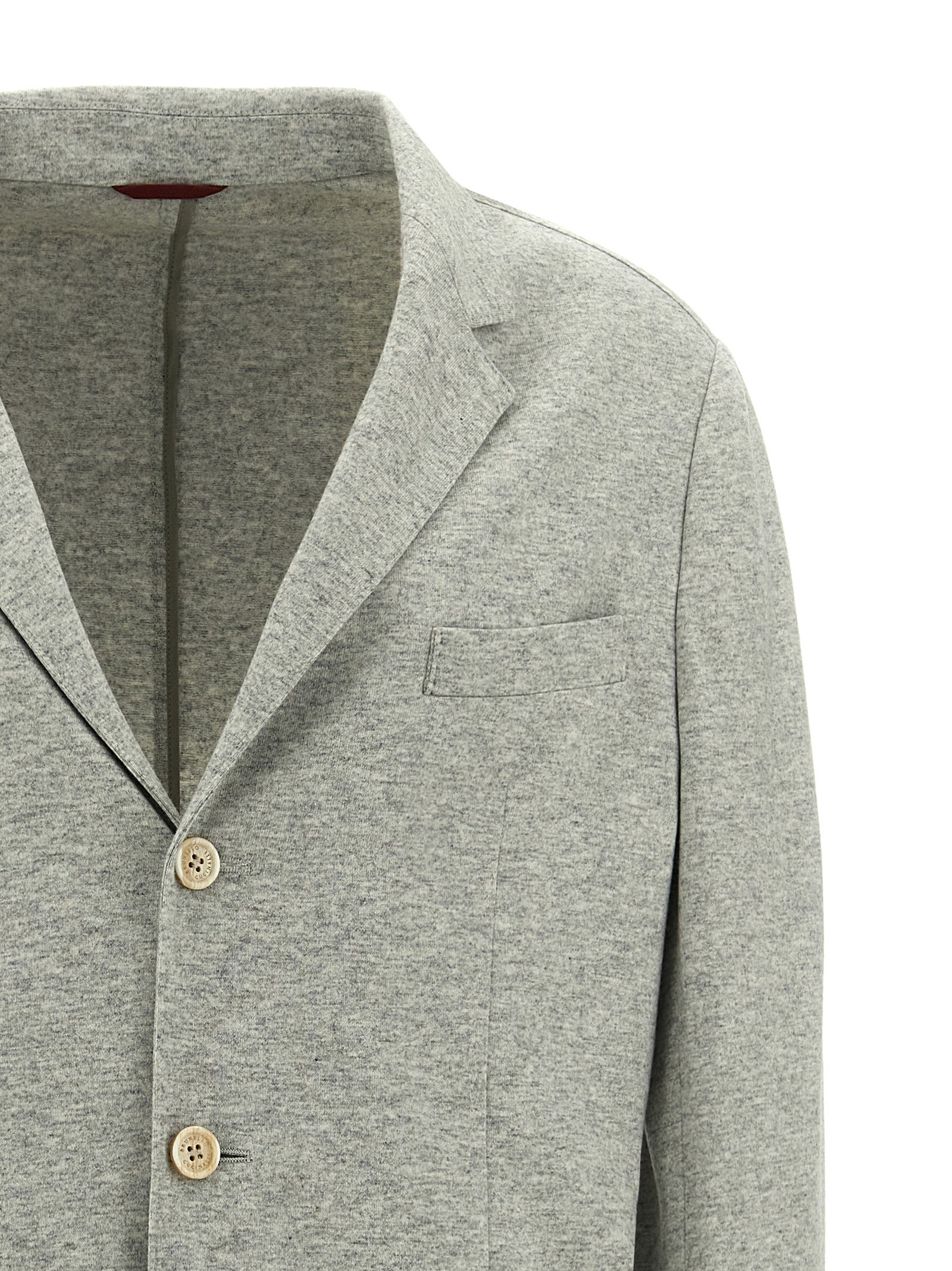 Brunello Cucinelli Single-Breasted Cashmere Blazer
