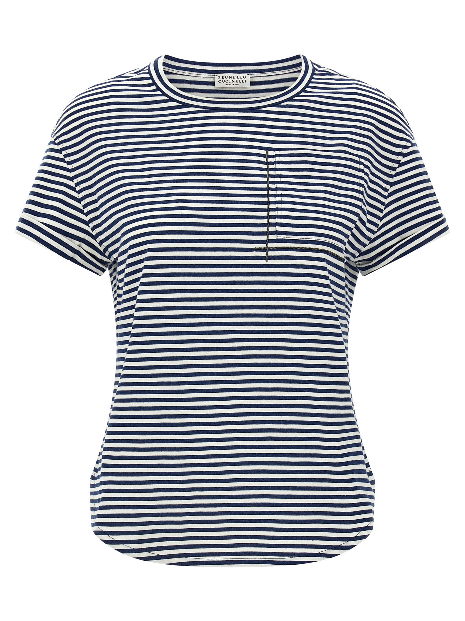 Brunello Cucinelli Striped T-Shirt