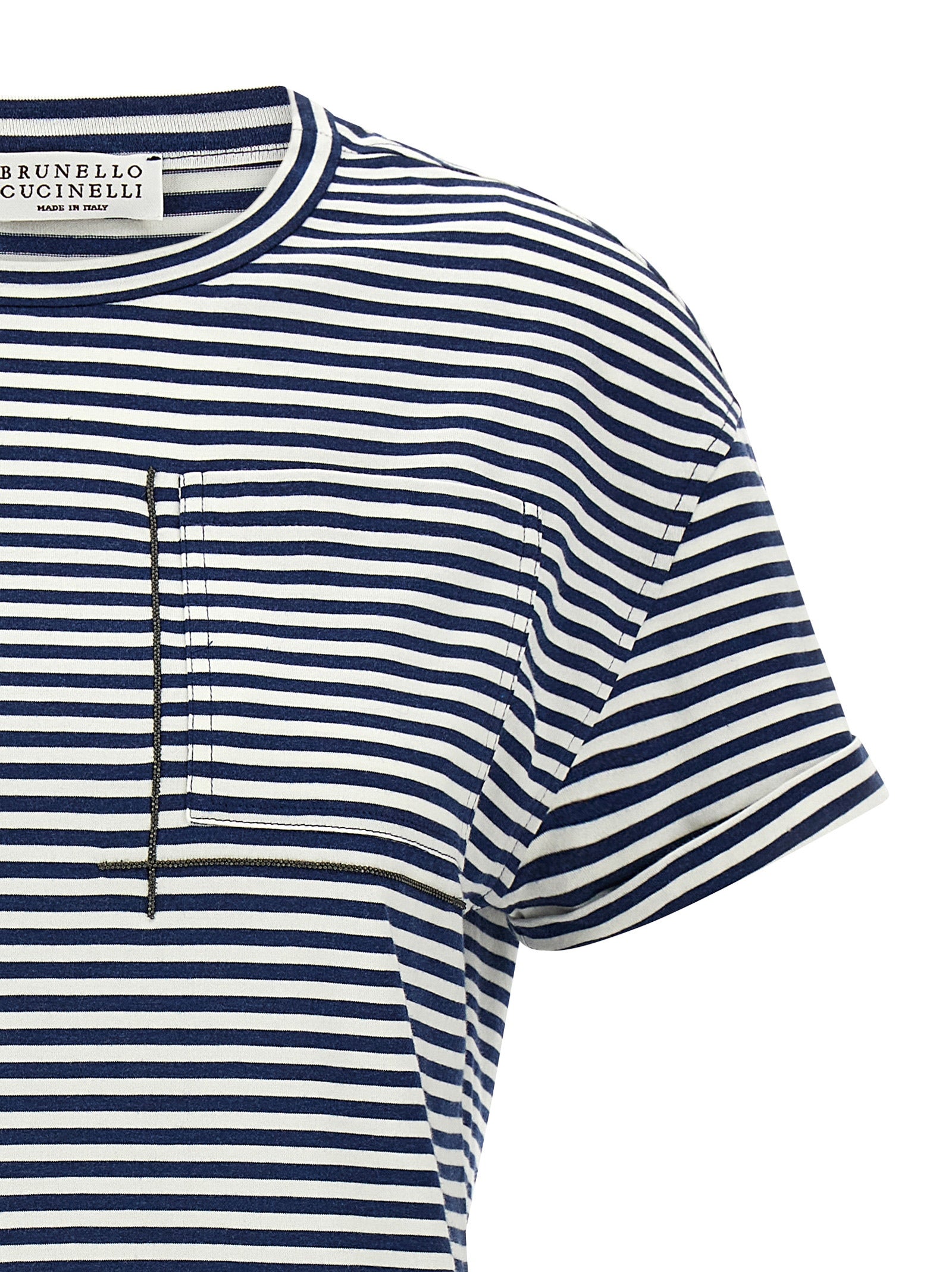 Brunello Cucinelli Striped T-Shirt