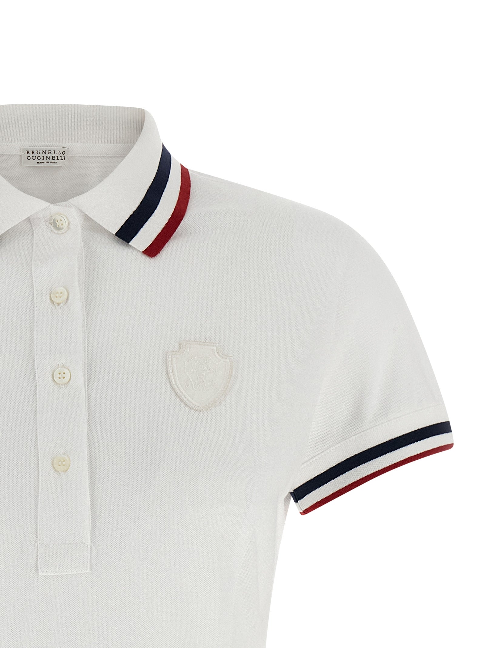 Brunello Cucinelli Logo Embroidery Tennis Dress