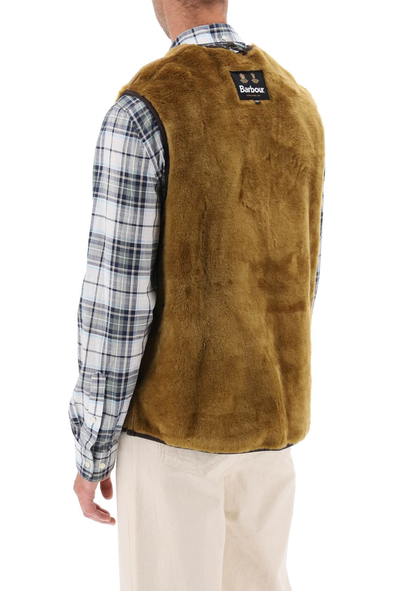 Barbour Reversible Vest Beige