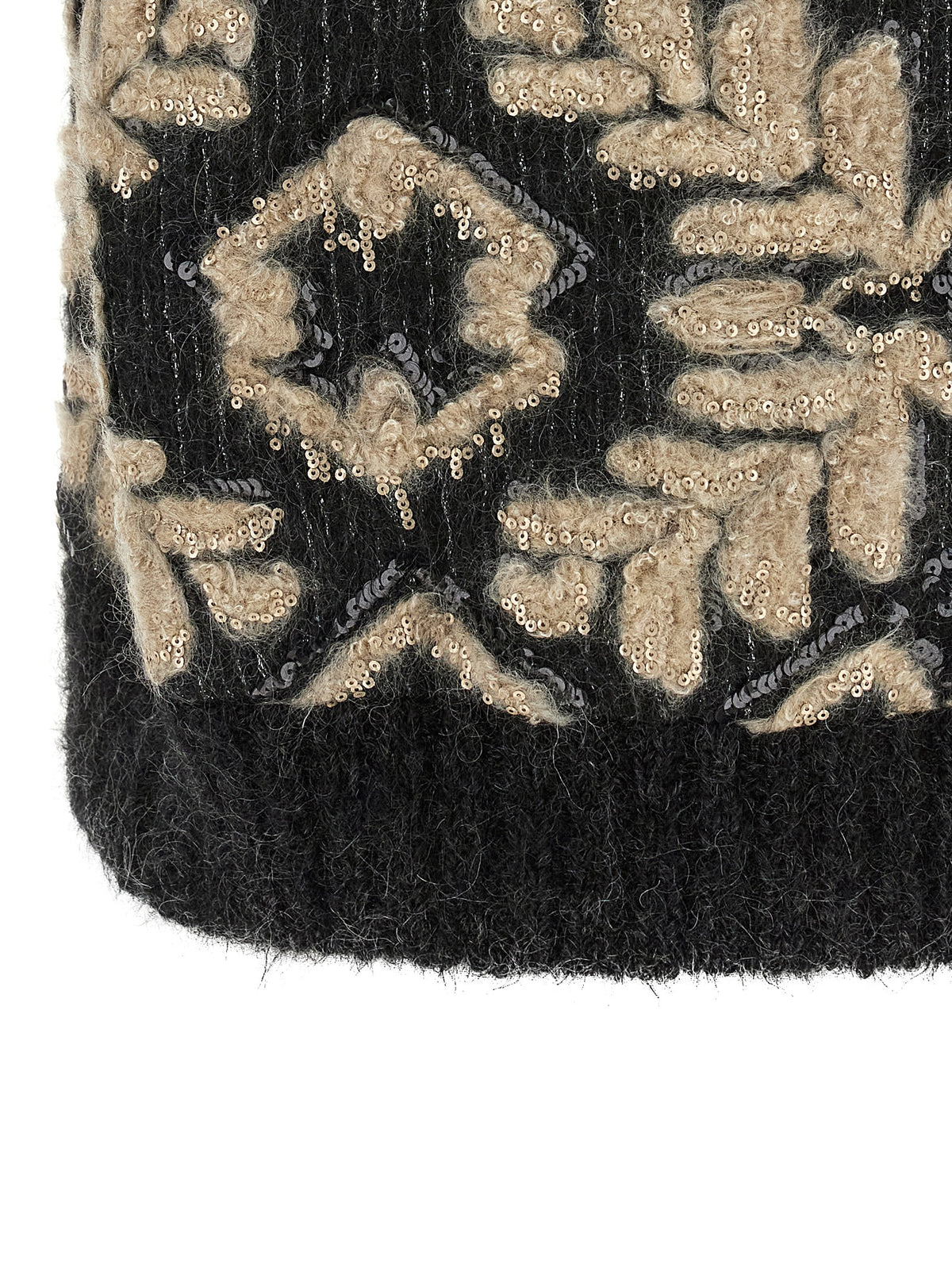 Brunello Cucinelli Sequin Intarsia Cardigan