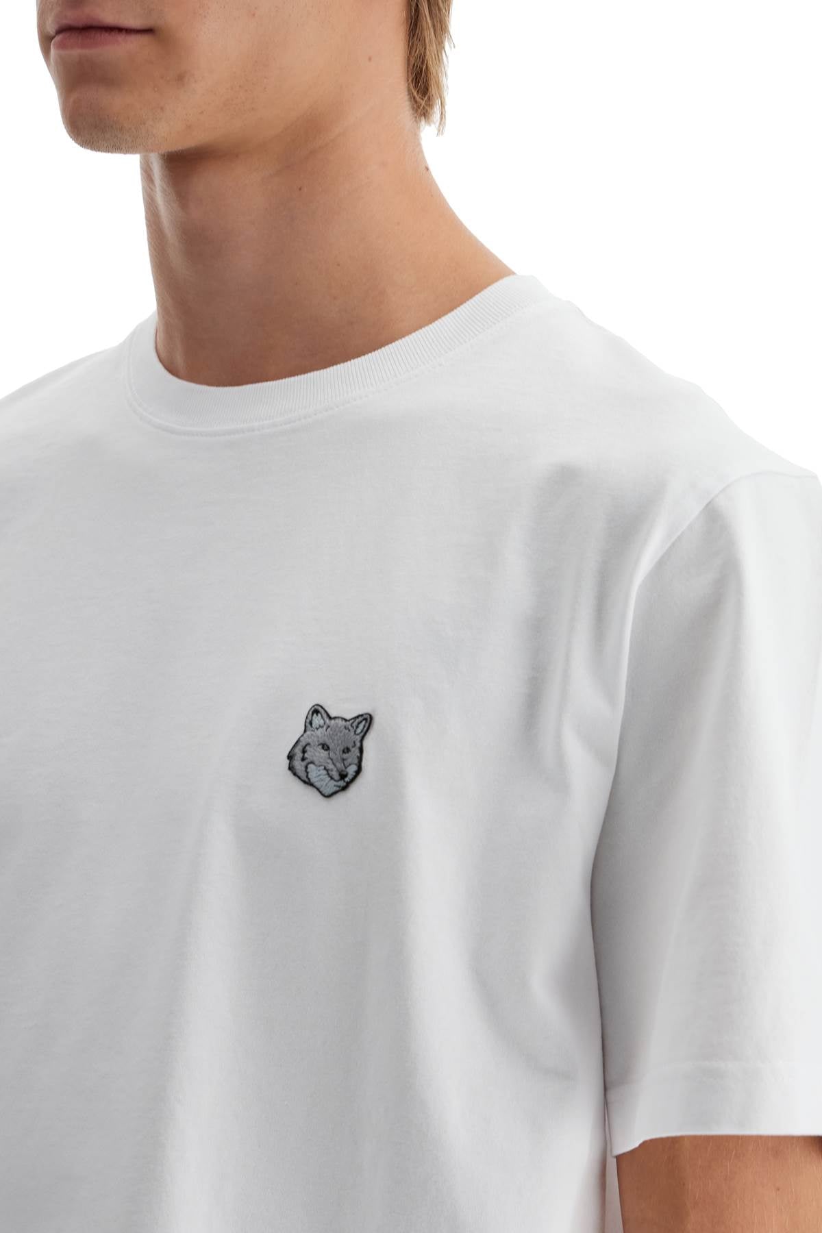 Maison Kitsune 'Bold Fox Head Patch T-Shirt'