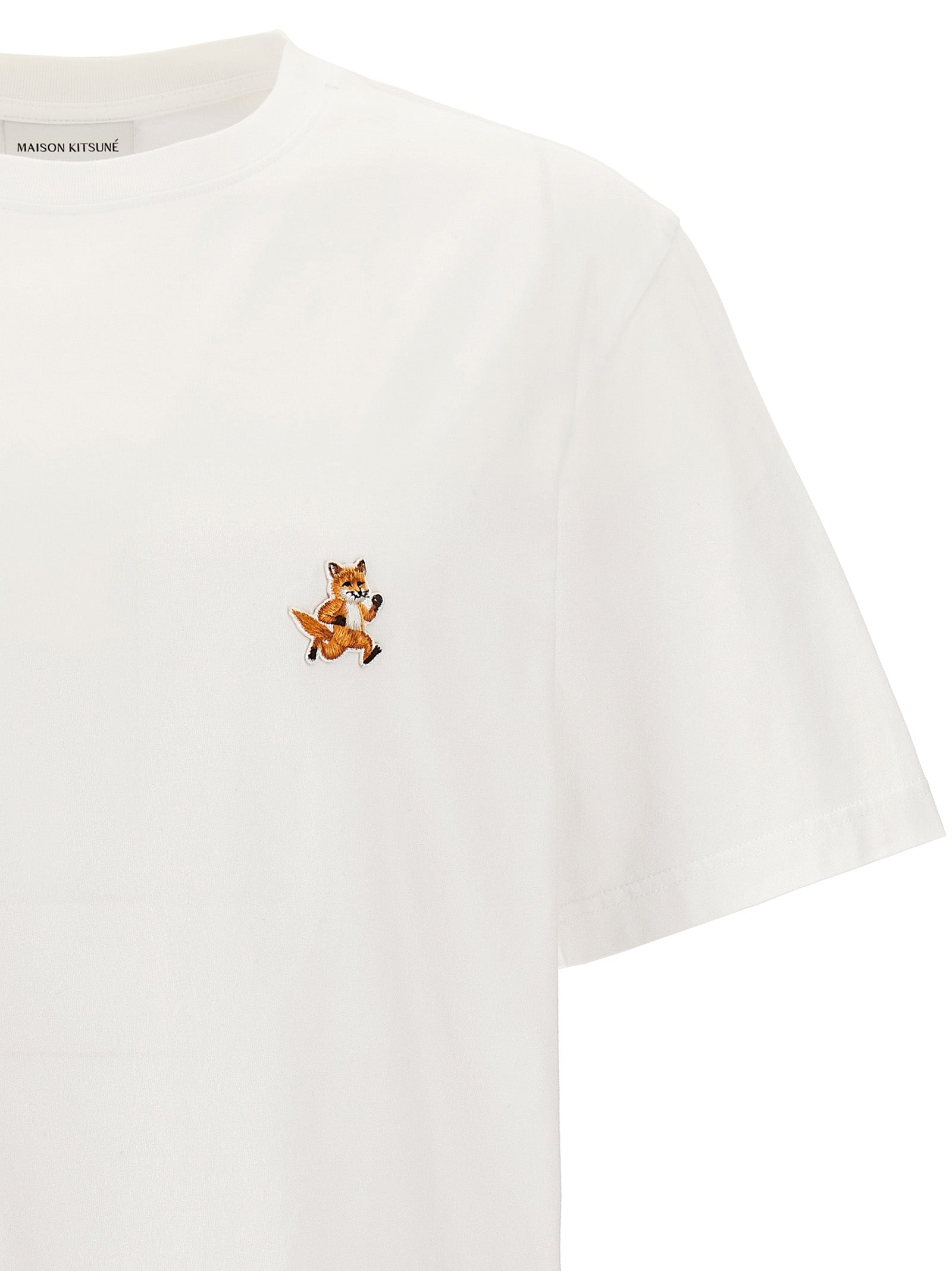 Maison Kitsune 'Speedy Fox Patch' T-Shirt