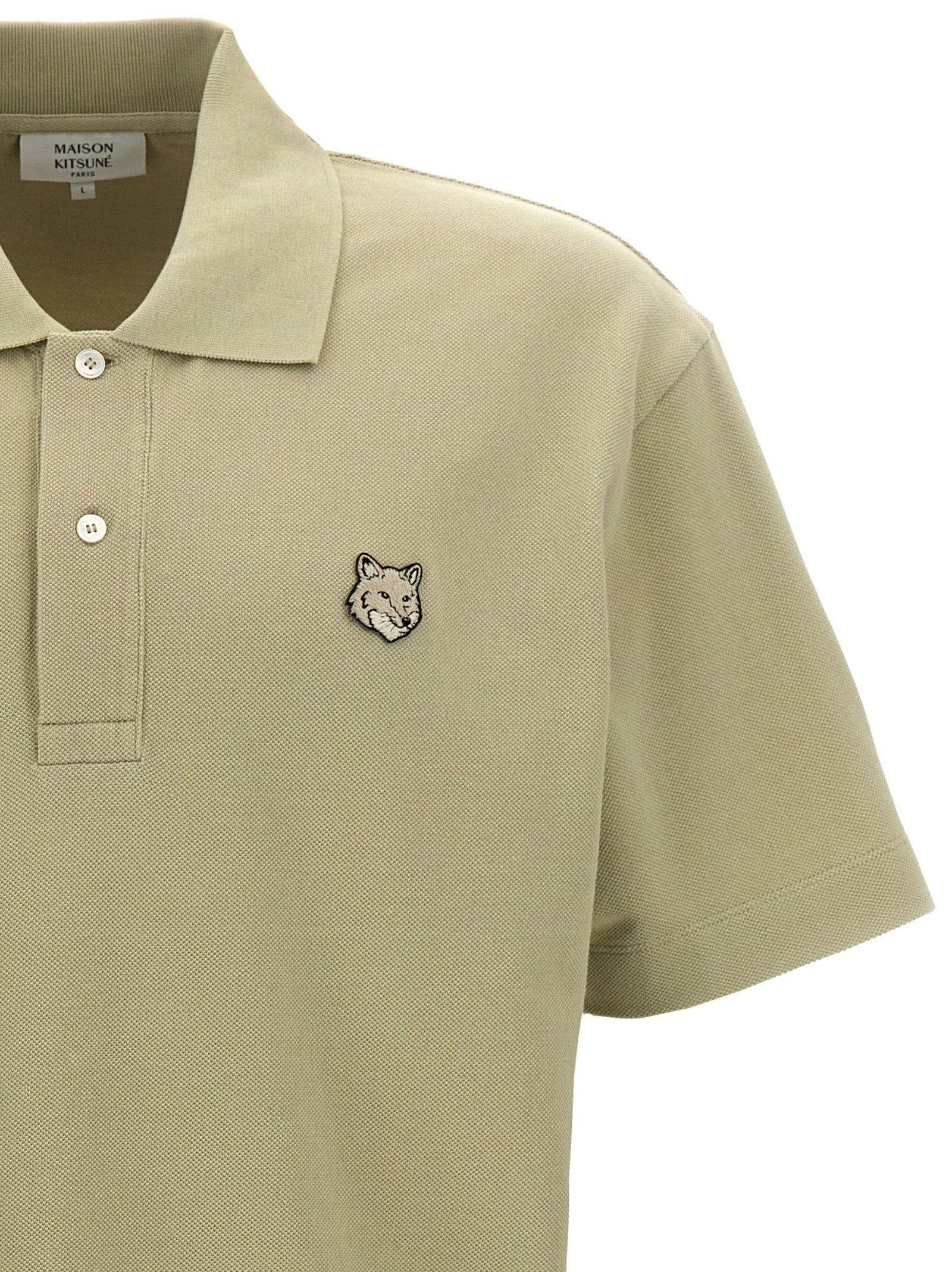 Maison Kitsune 'Bold Fox Head' Polo Shirt