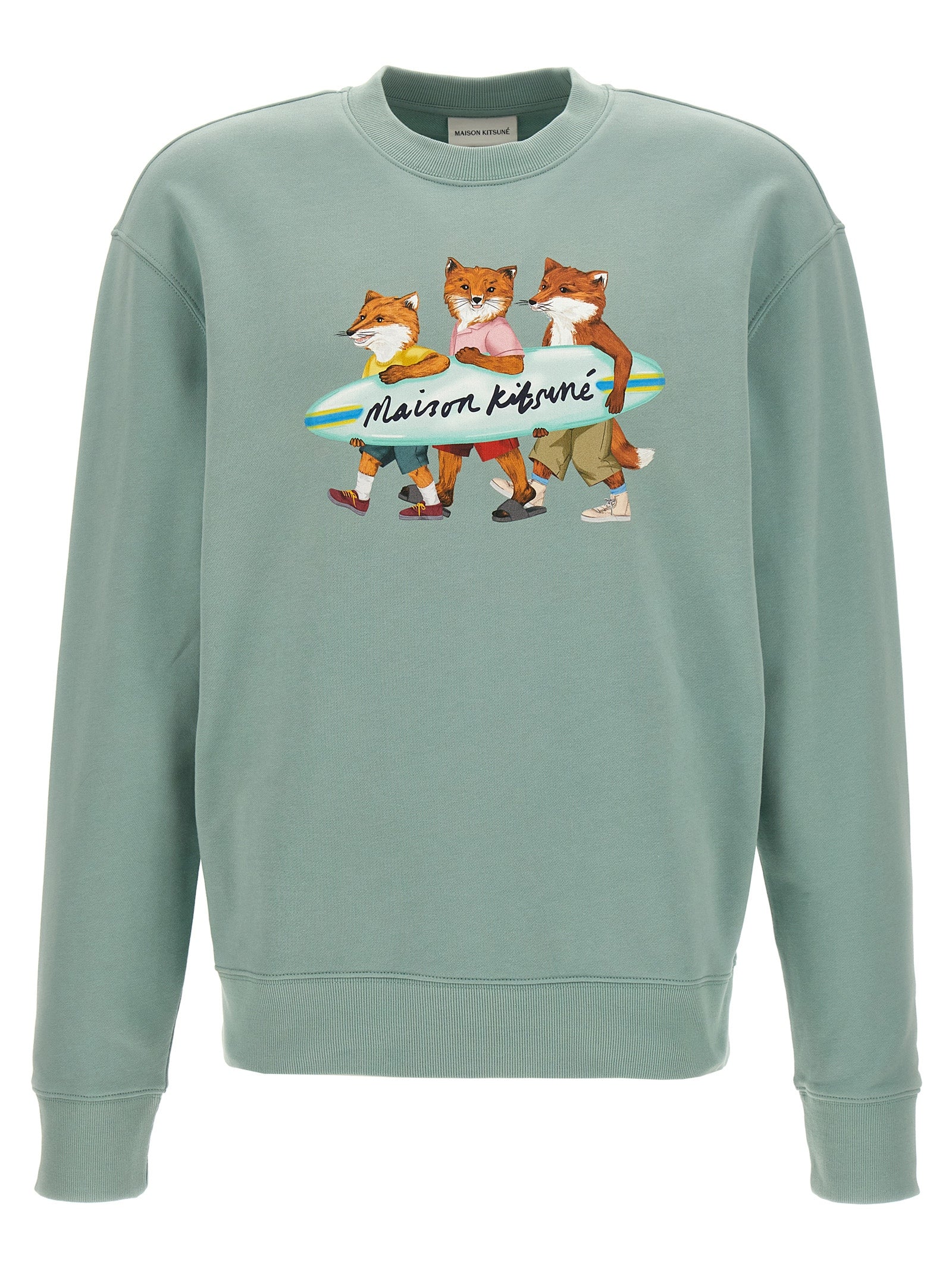 Maison kitsune fox sweater best sale