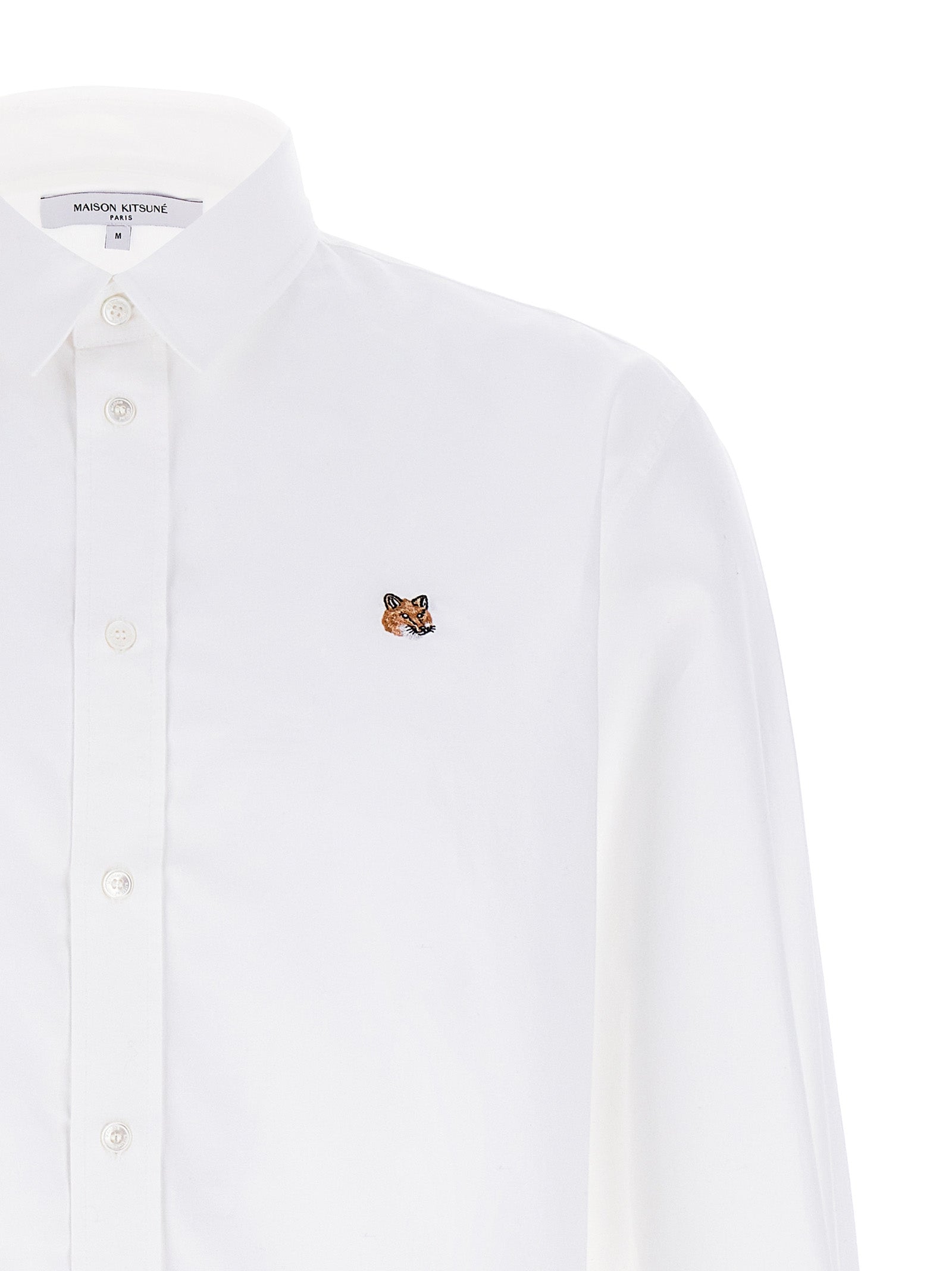 Maison Kitsune 'Fox Head' Shirt