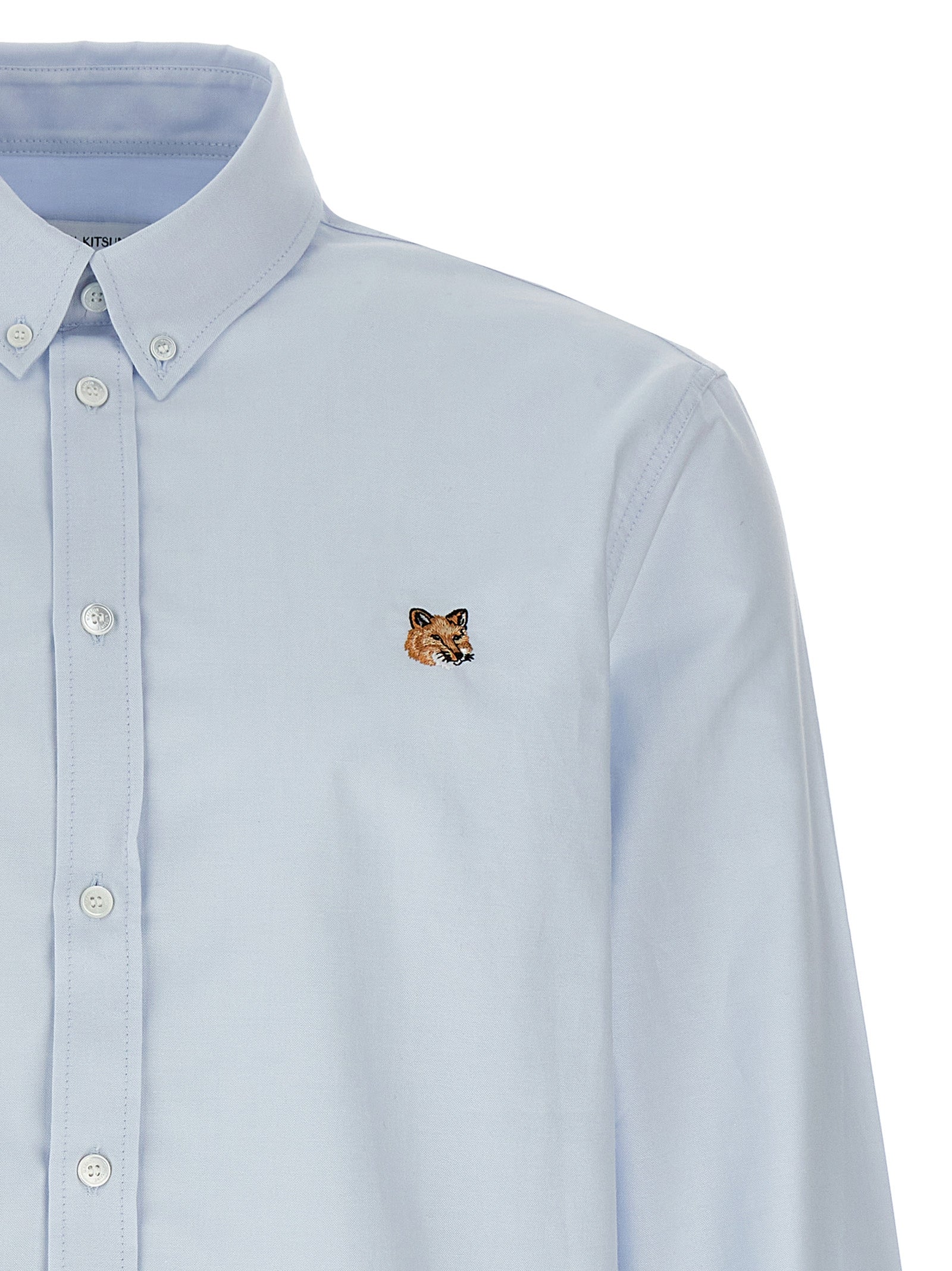 Maison Kitsune 'Mini Fox Head' Shirt