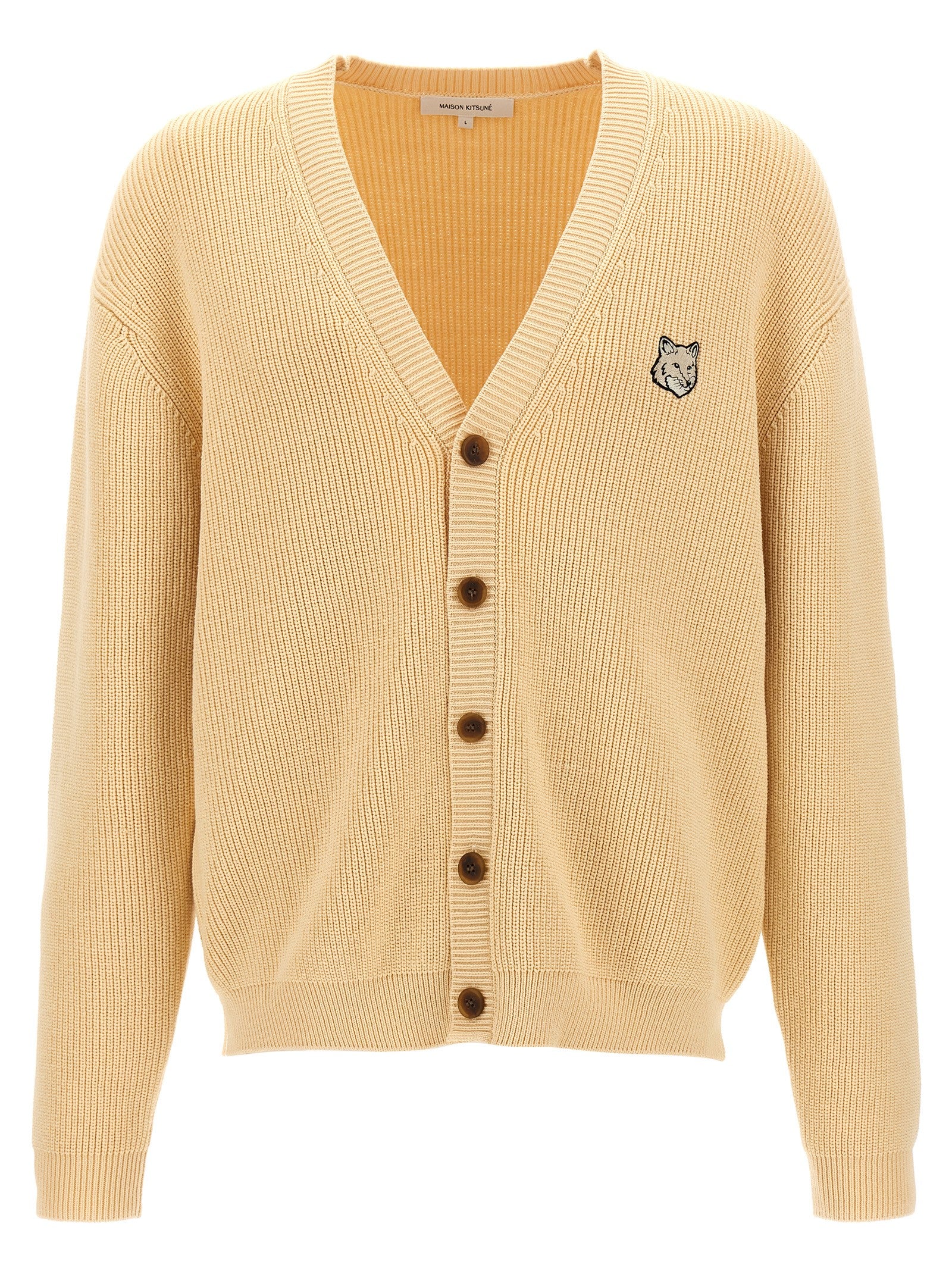 Maison Kitsune 'Bold Fox Head' Cardigan