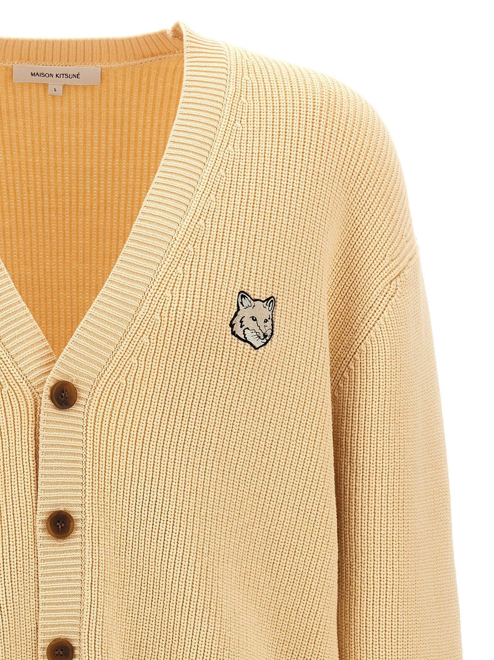 Maison Kitsune 'Bold Fox Head' Cardigan