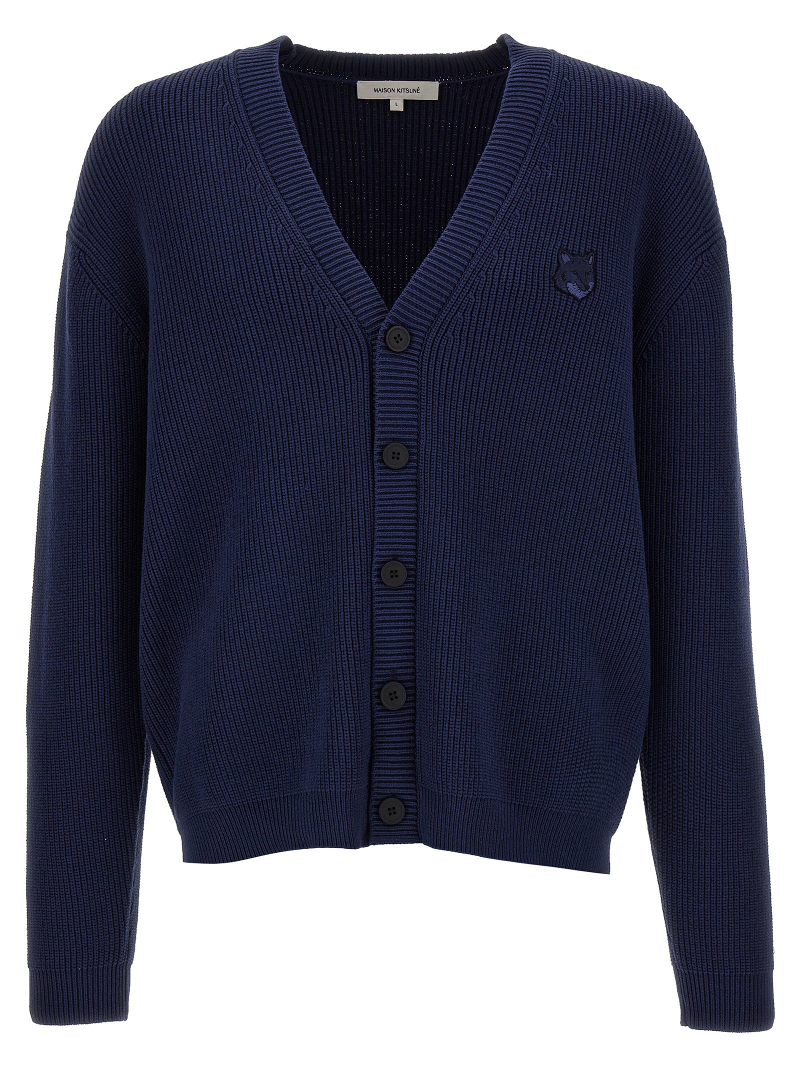 Maison Kitsune 'Bold Fox Head' Cardigan