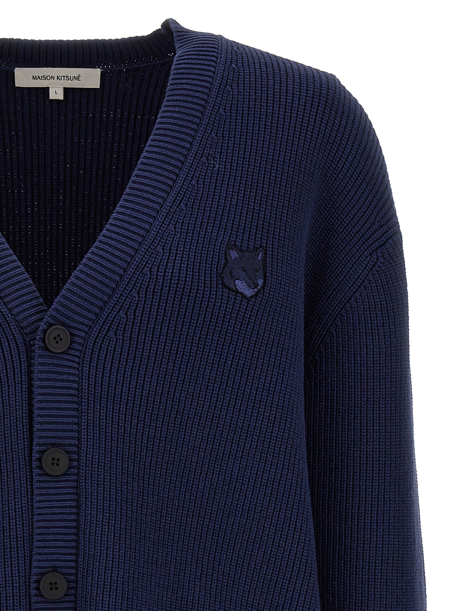 Maison Kitsune 'Bold Fox Head' Cardigan