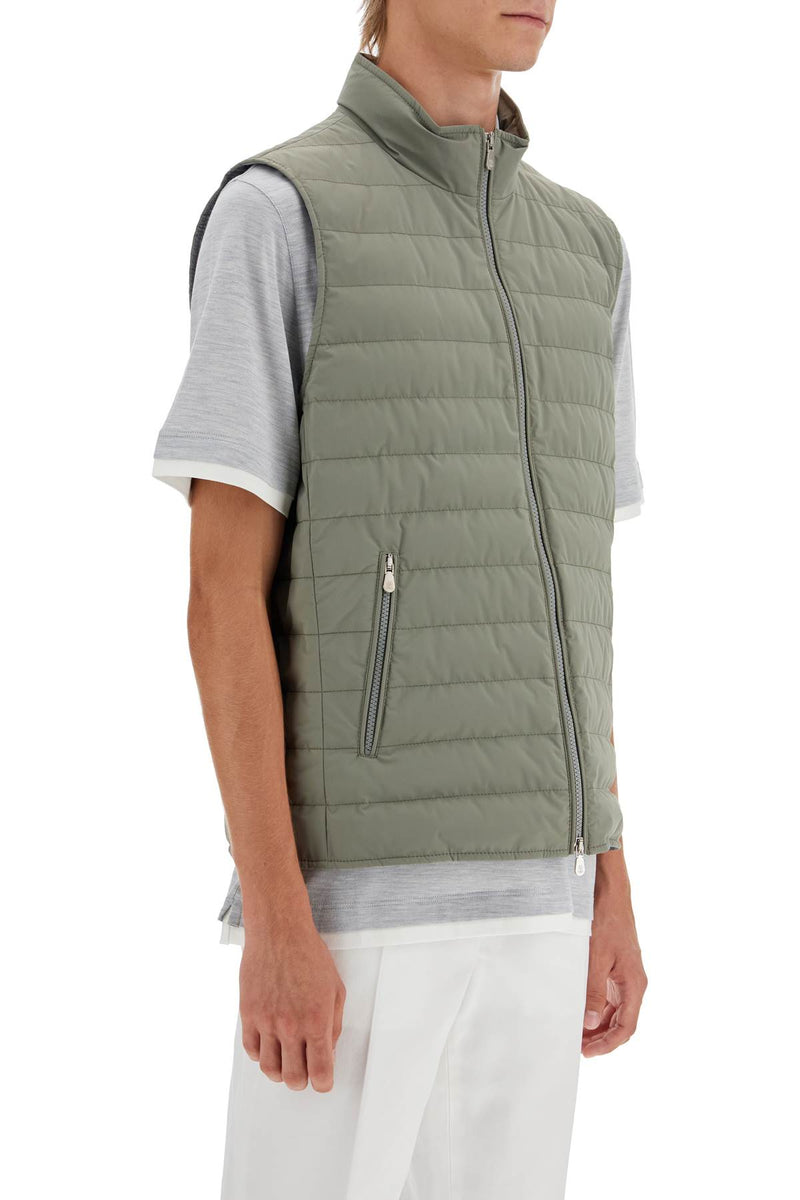 Brunello Cucinelli Lightweight Sleeveless P Khaki